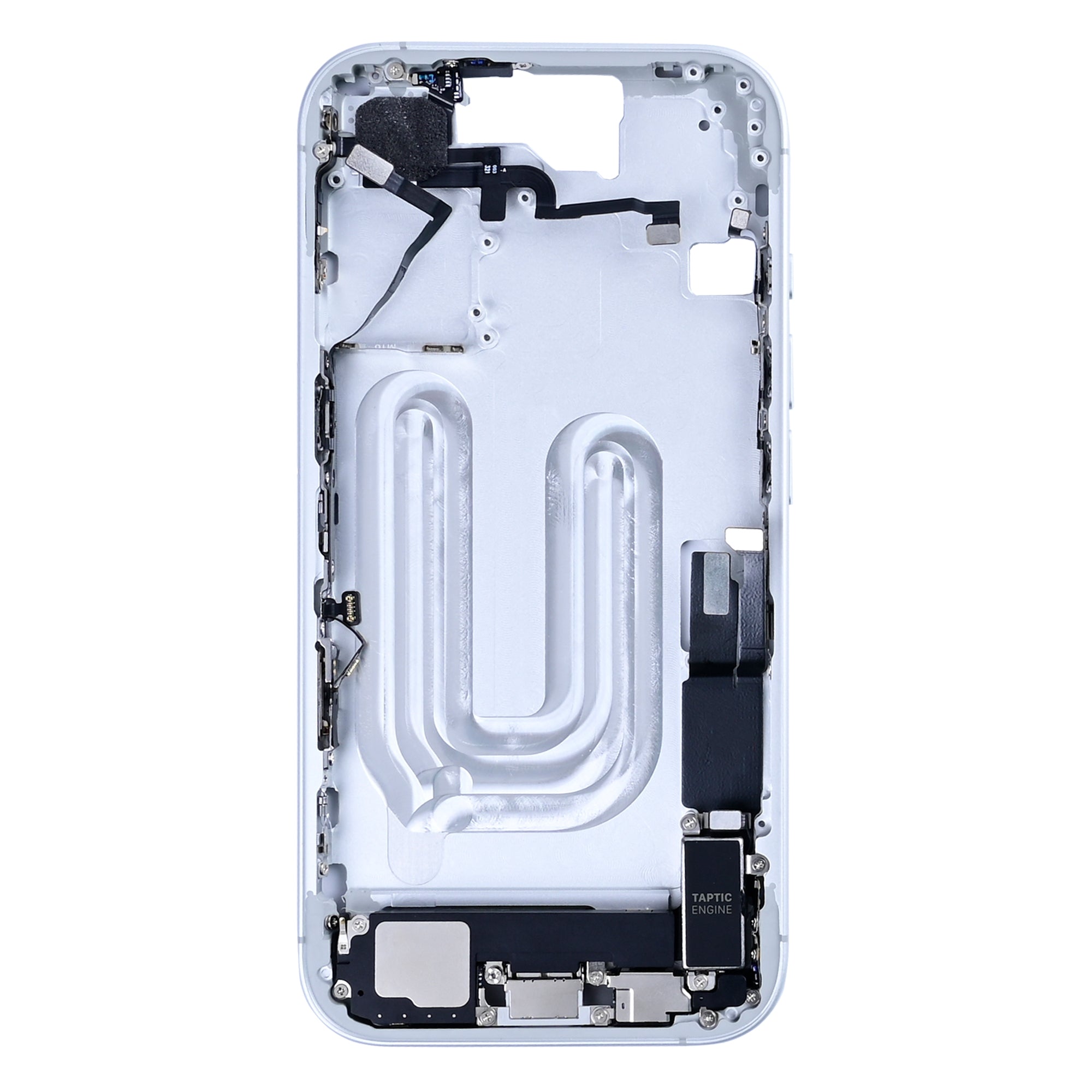 Für Apple iPhone 16 Middle Rahmen White OEM