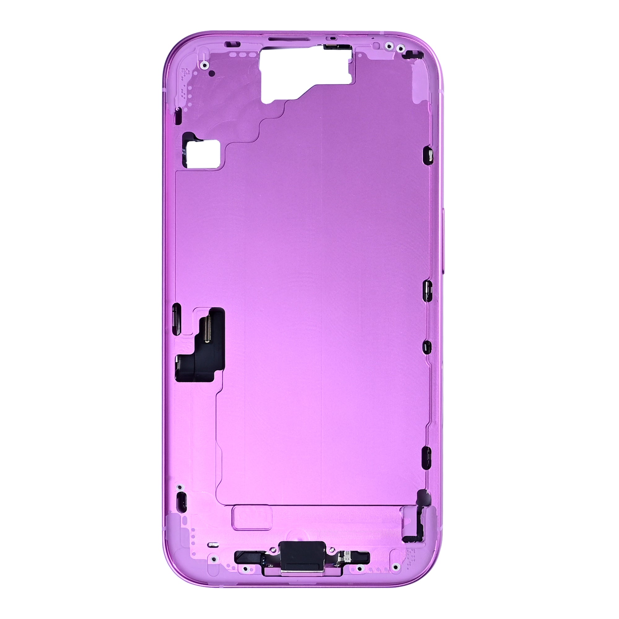 Für Apple iPhone 16 Middle Rahmen Pink OEM – Bild 2