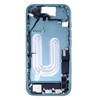 Für Apple iPhone 16 Middle Rahmen Teal OEM