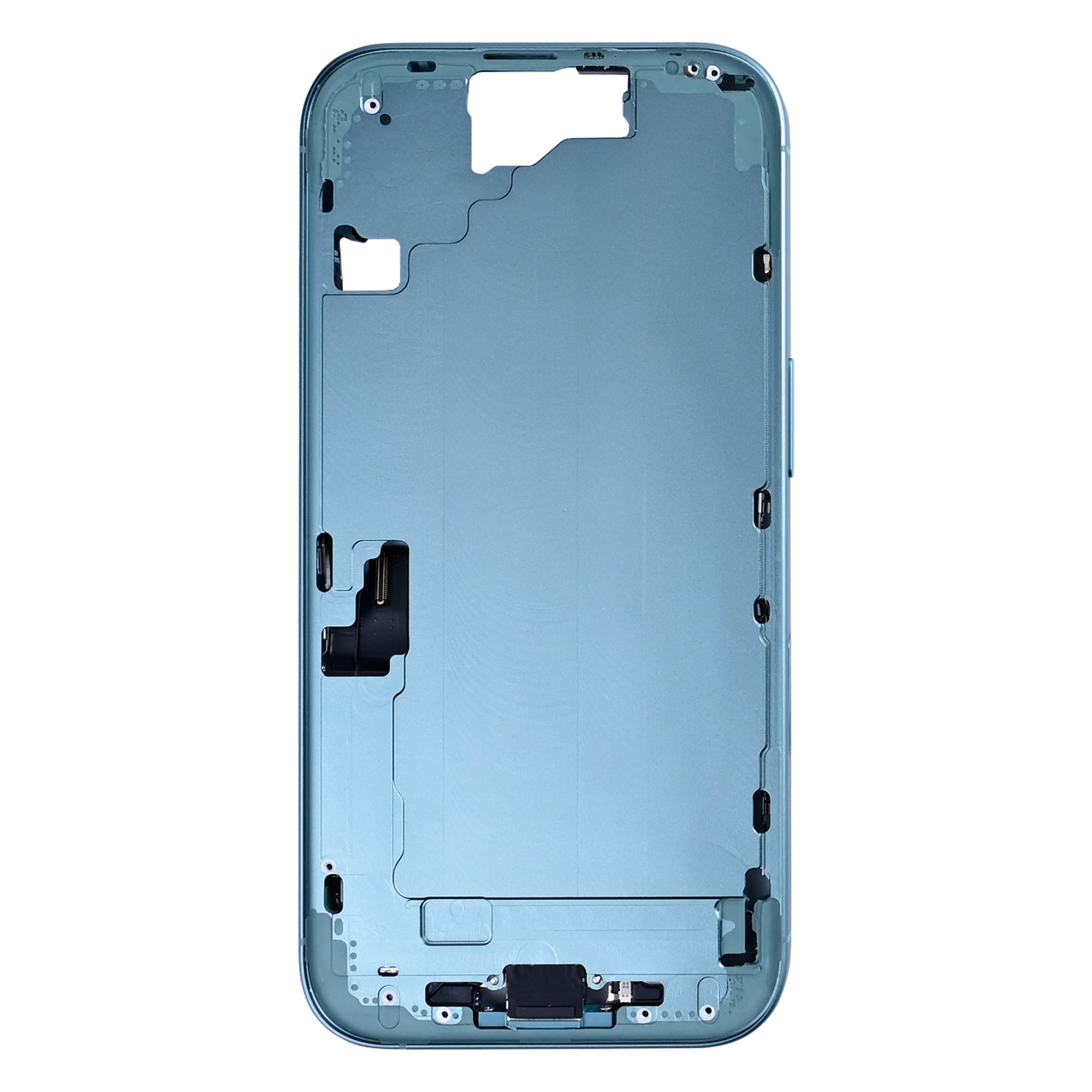Für Apple iPhone 16 Middle Rahmen Teal OEM – Bild 2