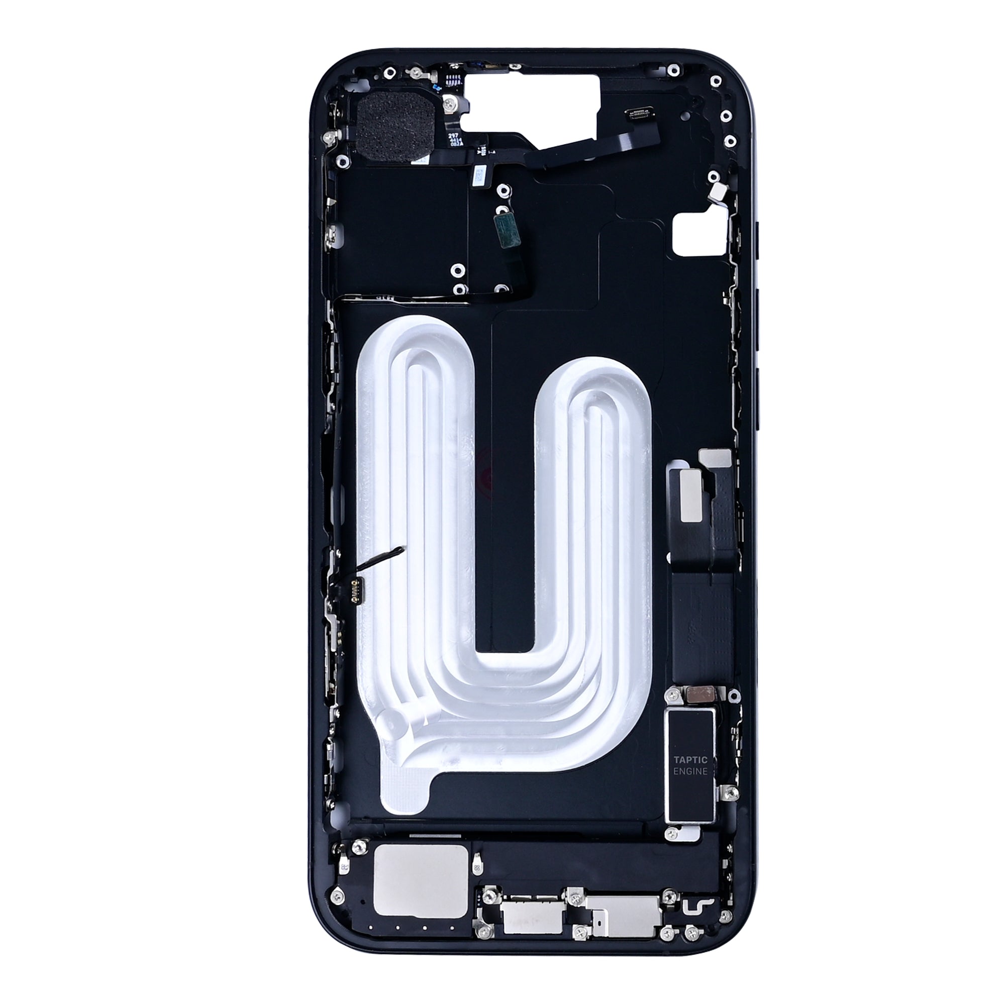 Für Apple iPhone 16 Plus Middle Rahmen Black OEM