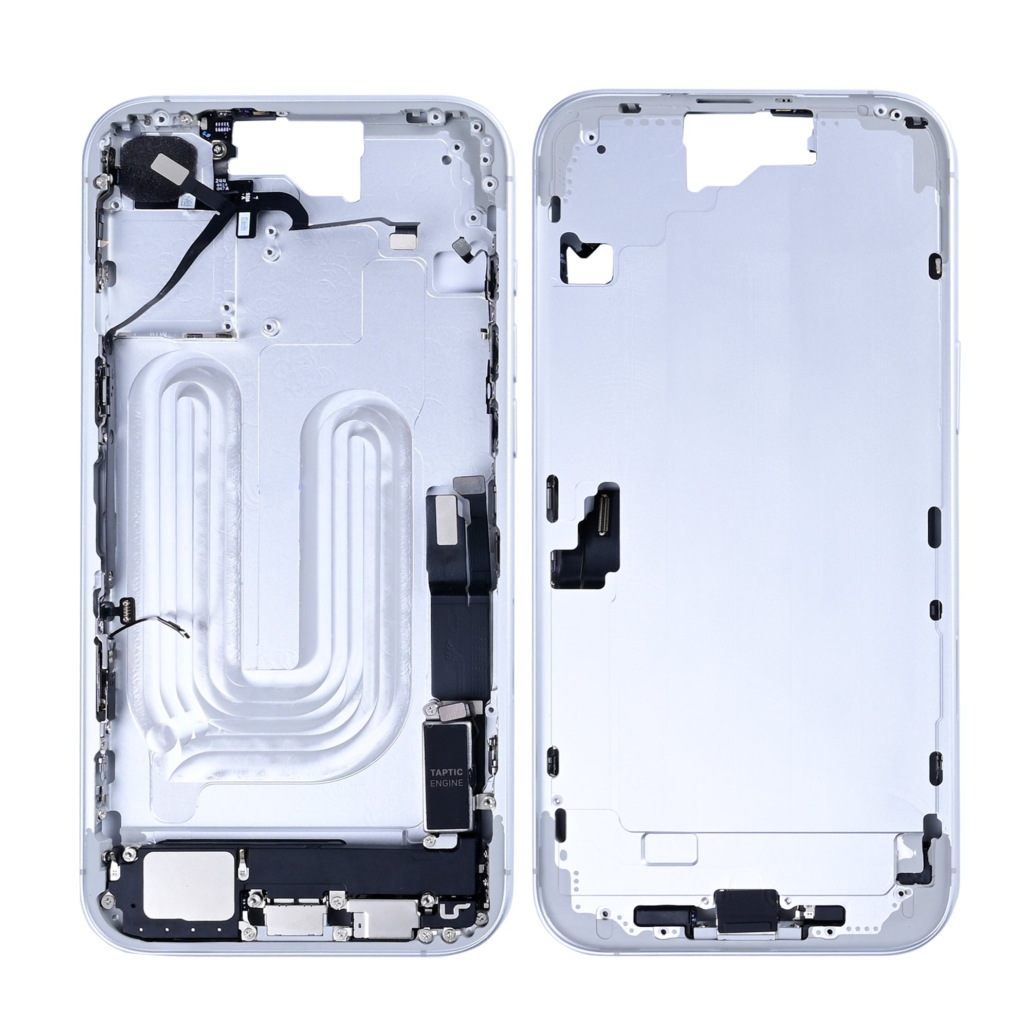 Für Apple iPhone 16 Plus Middle Rahmen White OEM – Bild 3