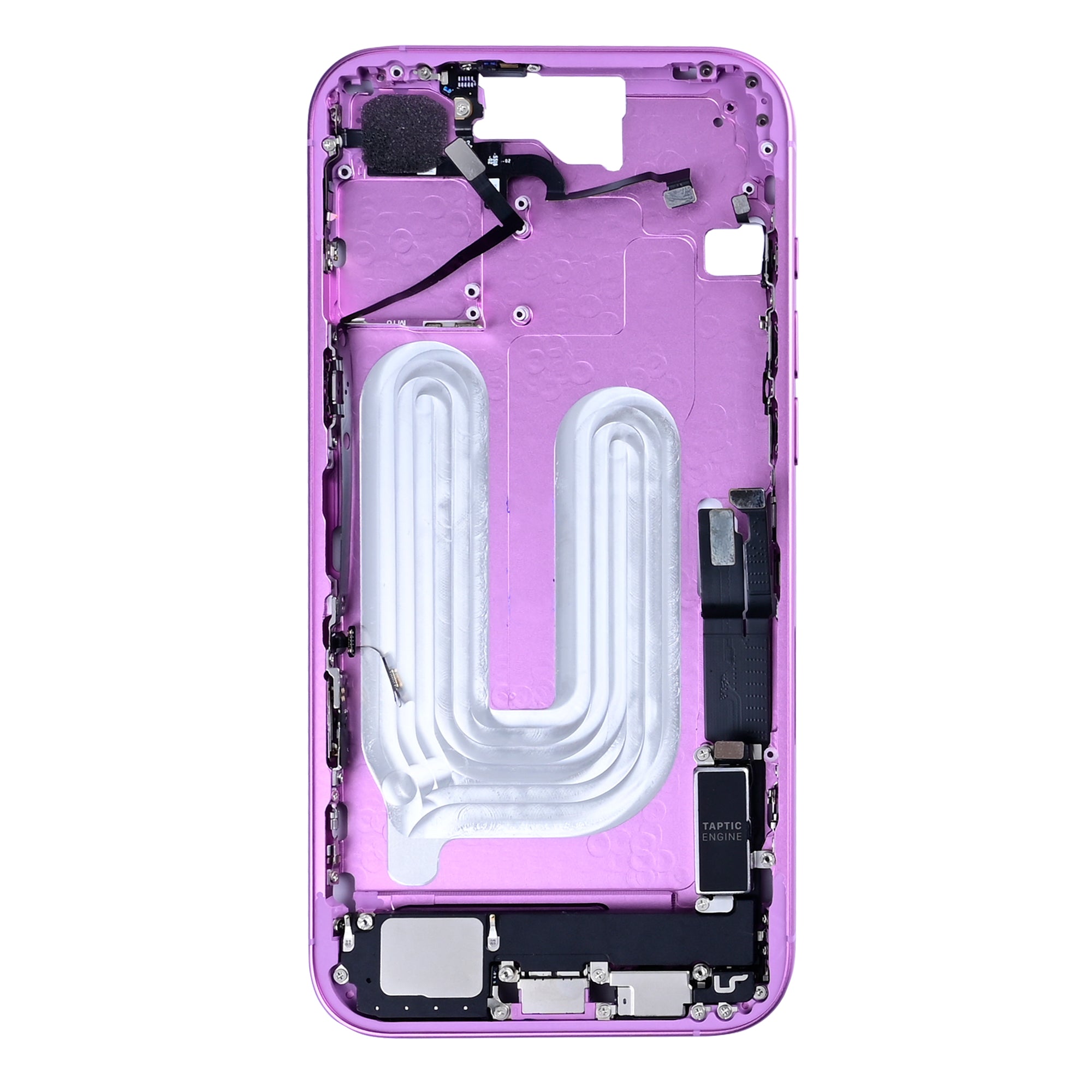 Für Apple iPhone 16 Plus Middle Rahmen Pink OEM