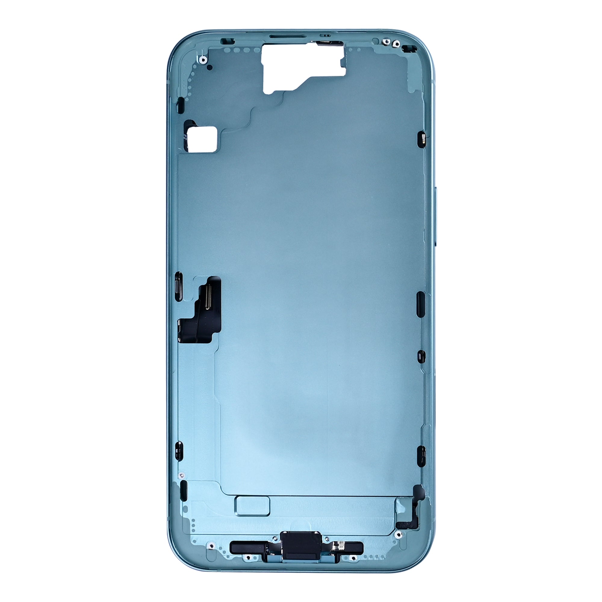 Für Apple iPhone 16 Plus Middle Rahmen Teal OEM – Bild 2