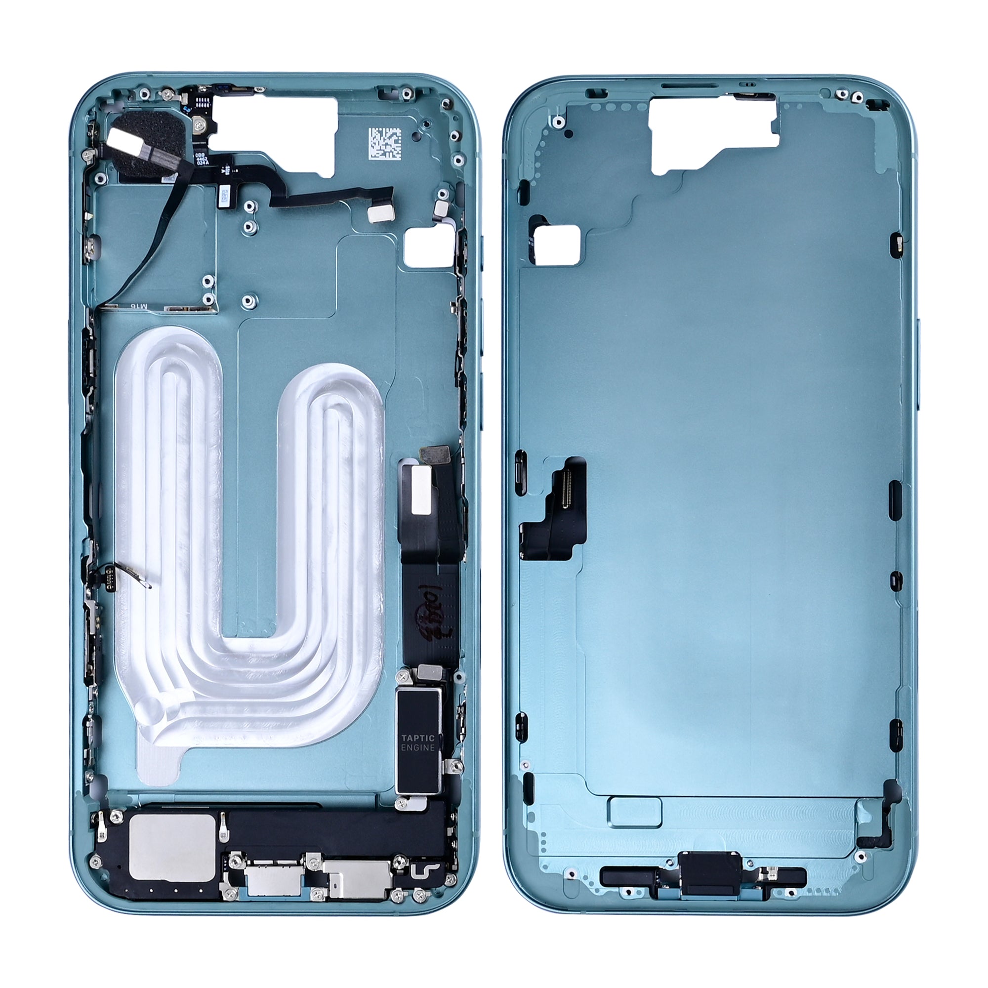 Für Apple iPhone 16 Plus Middle Rahmen Teal OEM – Bild 3