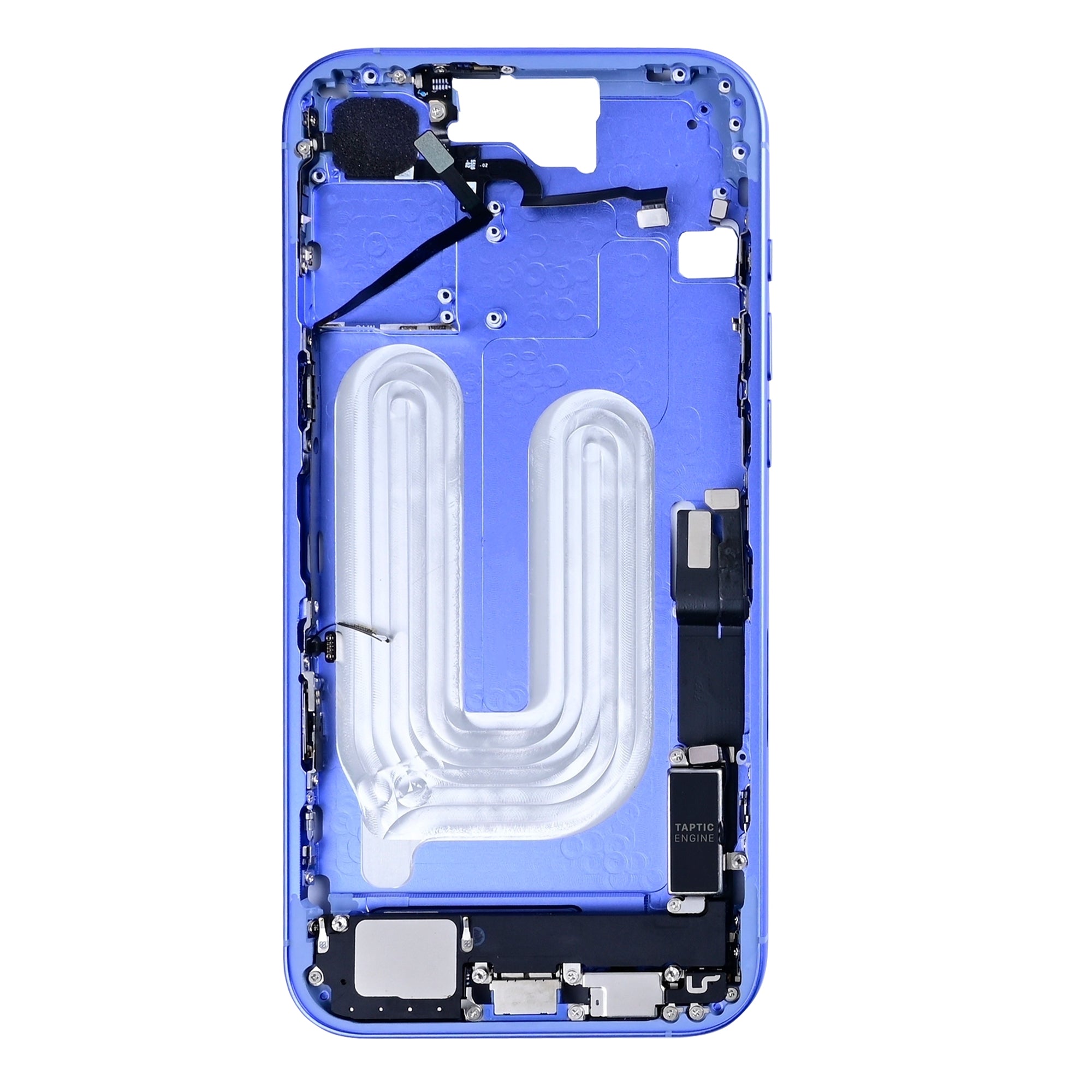 Für Apple iPhone 16 Plus Middle Rahmen Ultramarine OEM