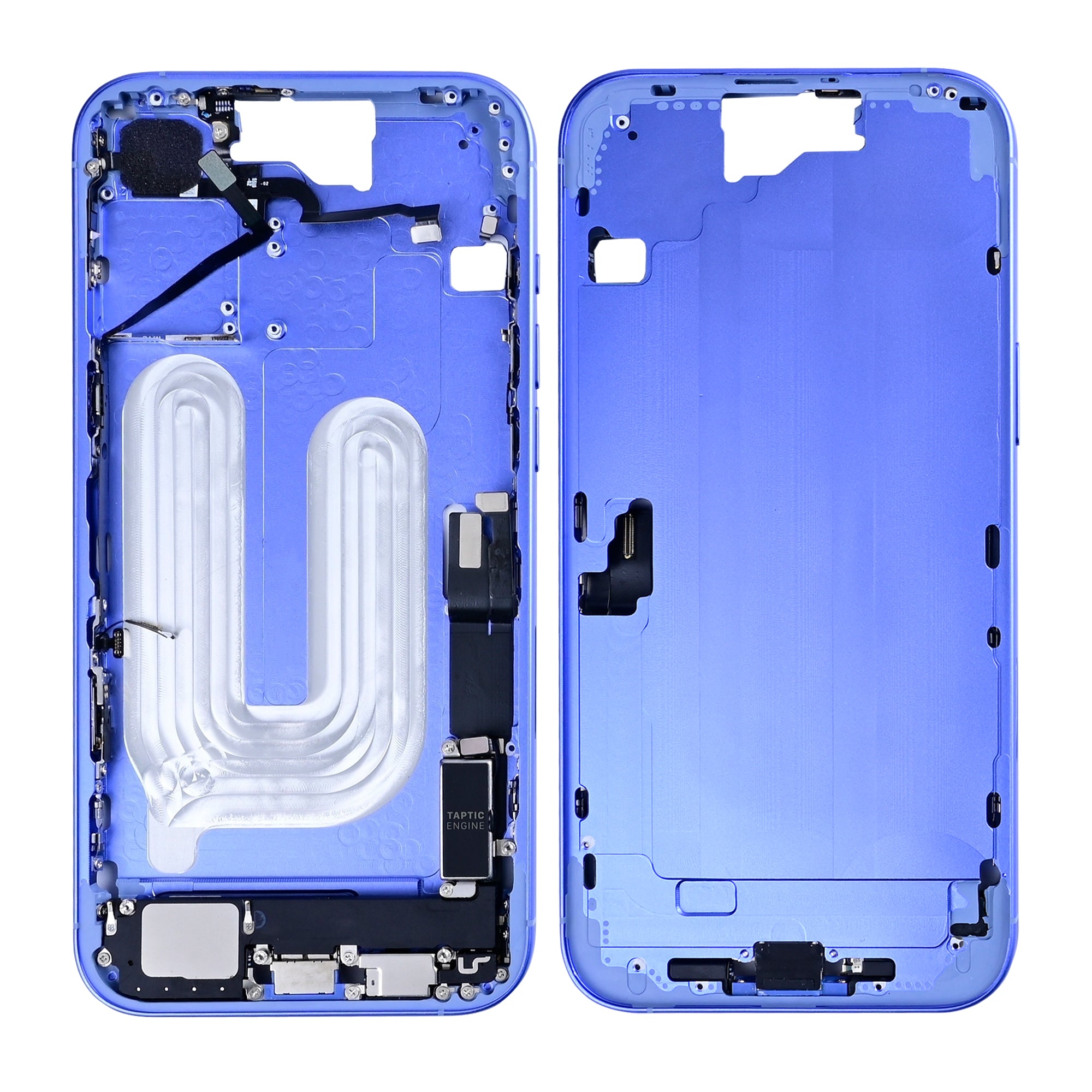 Für Apple iPhone 16 Plus Middle Rahmen Ultramarine OEM – Bild 3