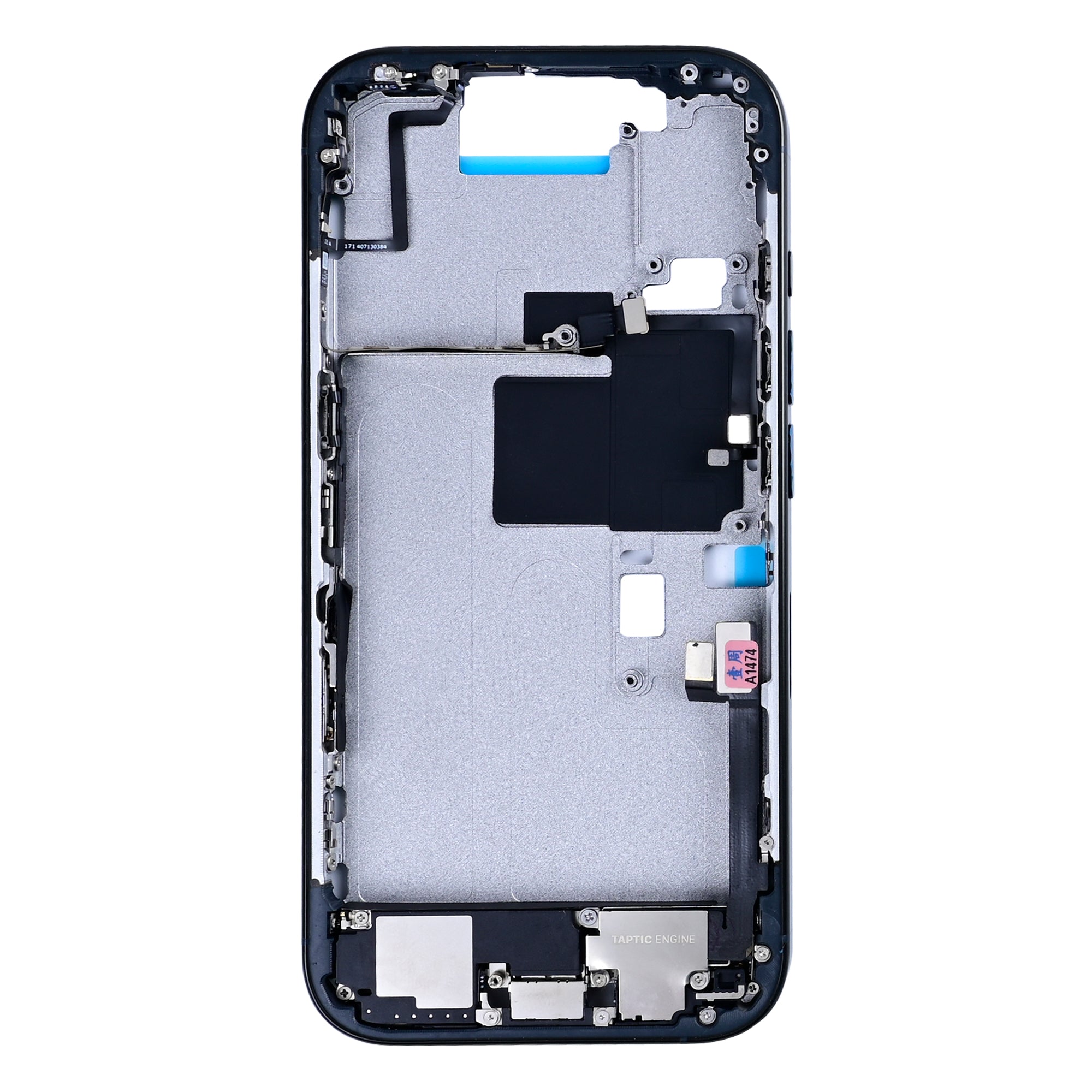 Für Apple iPhone 16 Pro Middle Rahmen Black Titanium OEM