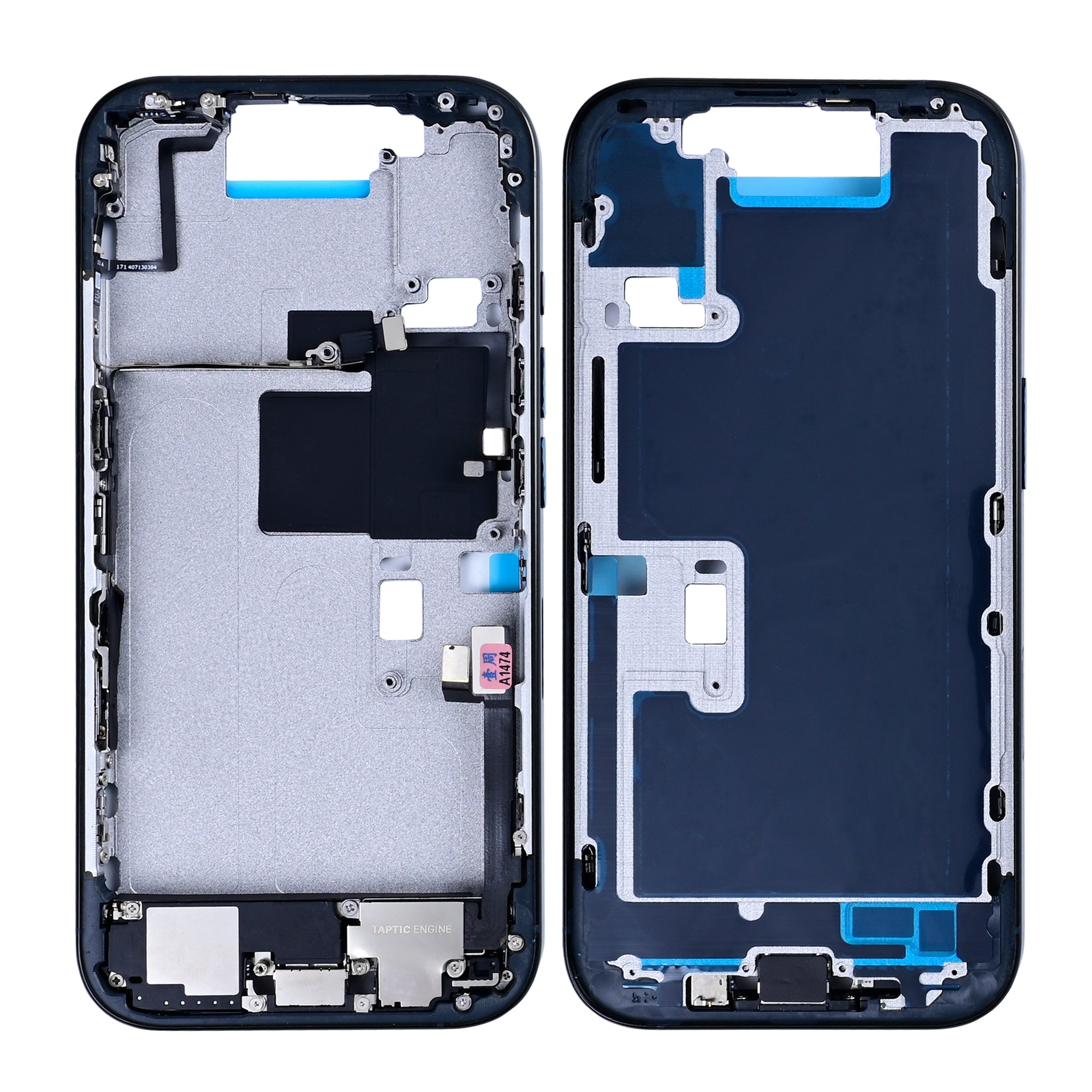 Für Apple iPhone 16 Pro Middle Rahmen Black Titanium OEM – Bild 3
