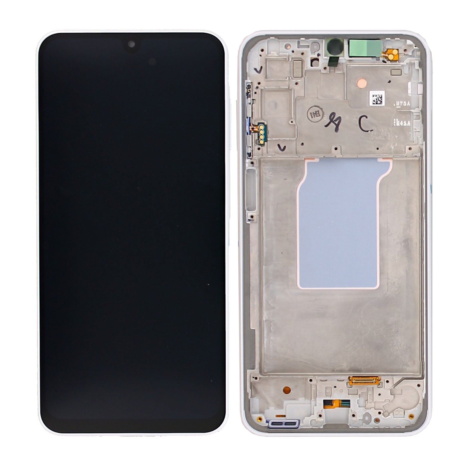 Samsung Galaxy A26 A266B Display und Touchscreen-Digitizer mit Rahmen White Service Pack – Bild 5