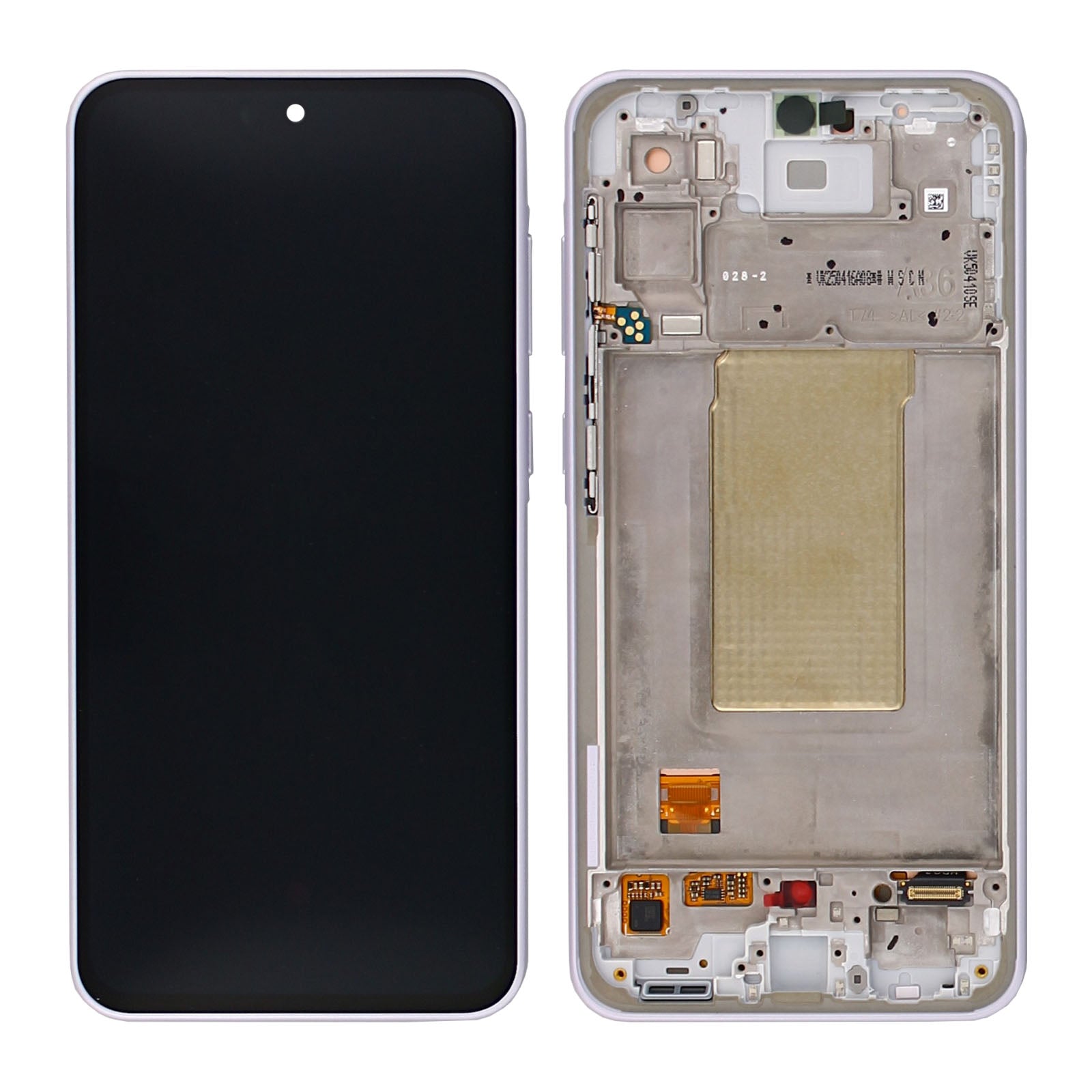 Samsung Original Service Pack Display Galaxy A36 A366B mit Rahmen Lavender – Bild 5