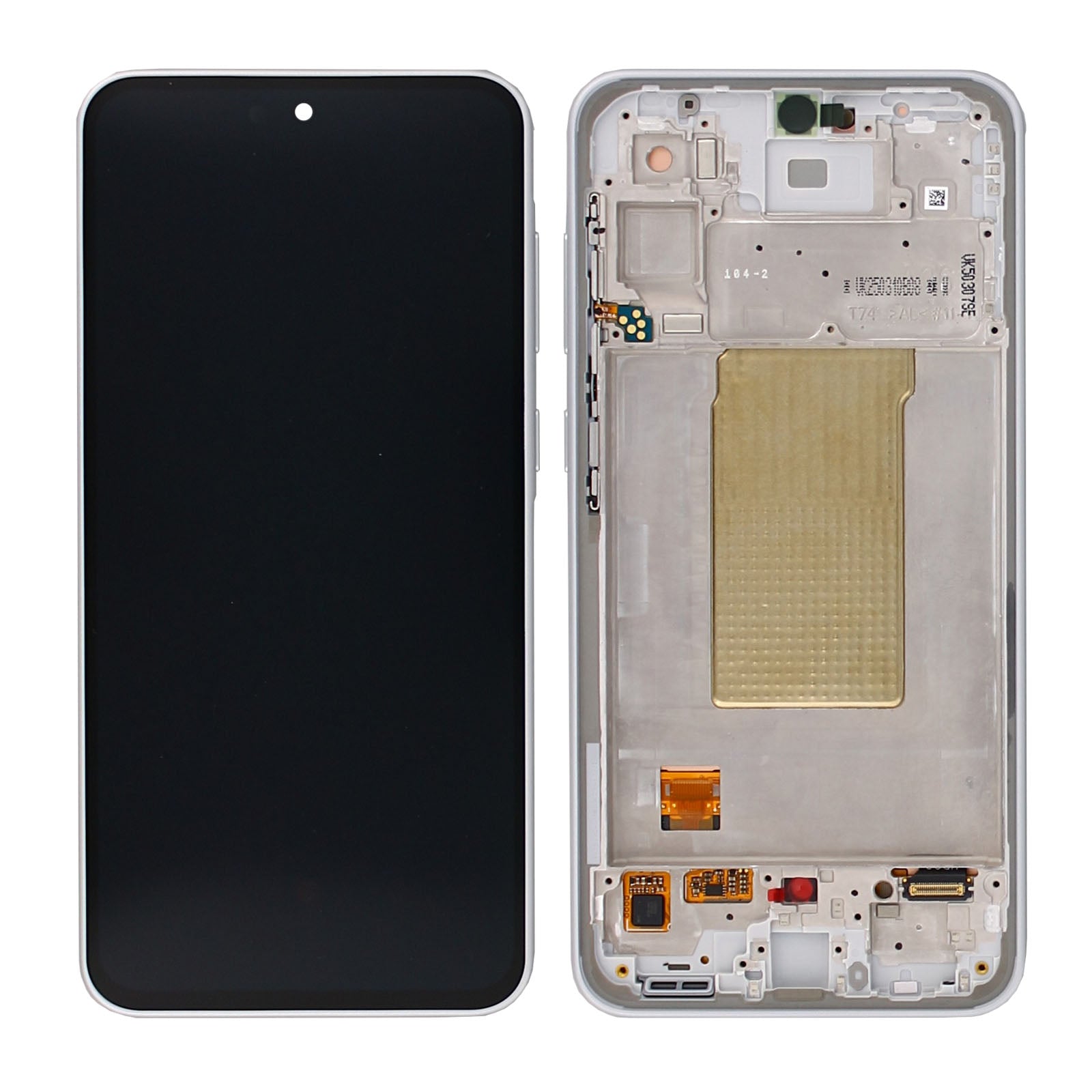 Samsung Original Service Pack Display Galaxy A36 A366B mit Rahmen White – Bild 5