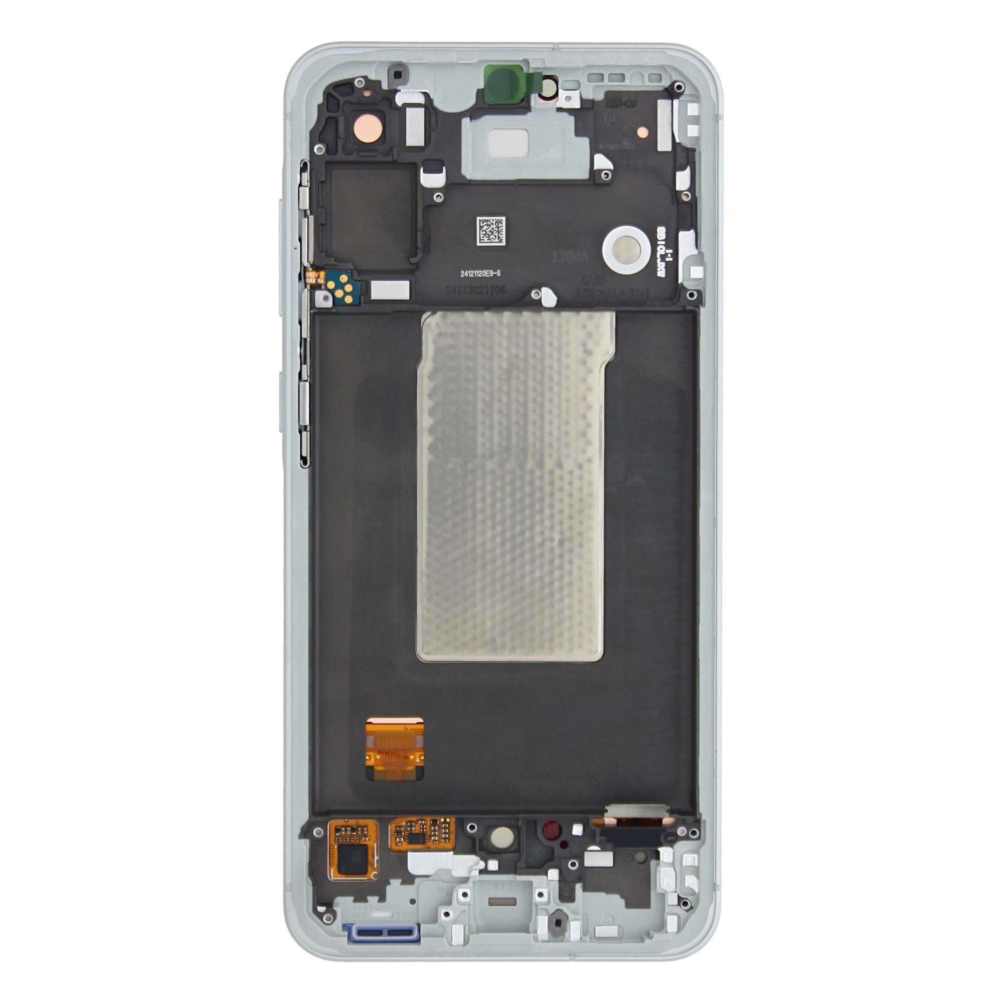Samsung Galaxy A56 A566B Original vormontiert Display mit Rahmen Olive – Bild 3