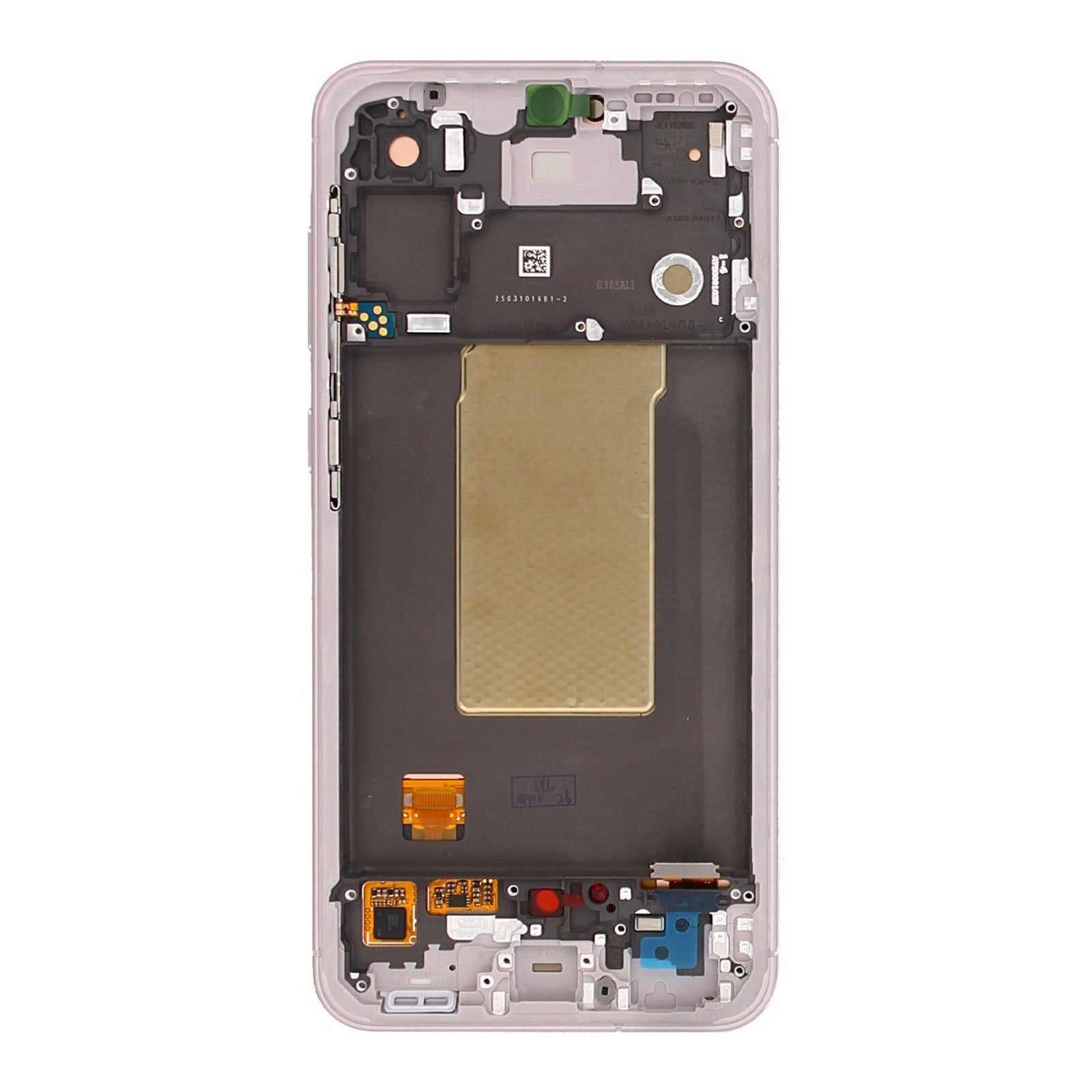 Samsung Galaxy A56 A566B Original vormontiert Display mit Rahmen Rosa – Bild 3