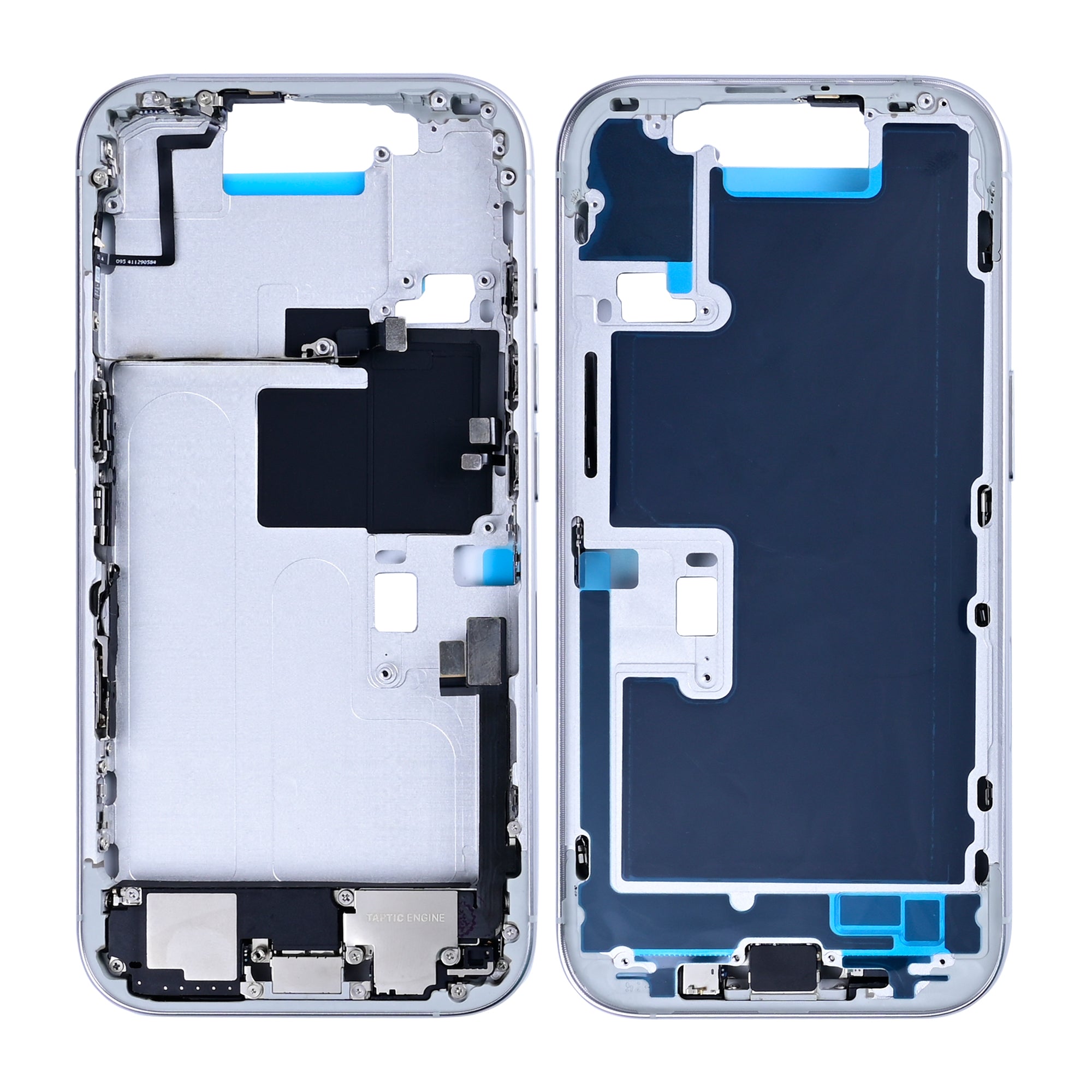 Für Apple iPhone 16 Pro Middle Rahmen White Titanium OEM – Bild 3