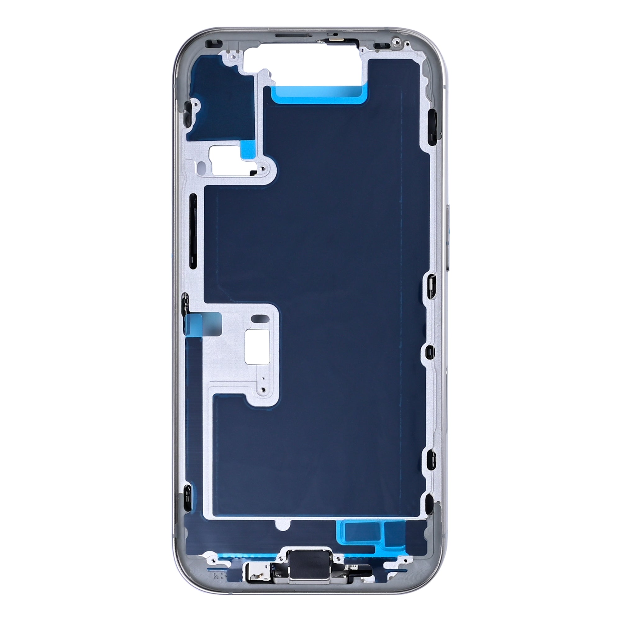 Für Apple iPhone 16 Pro Middle Rahmen Natural Titanium OEM – Bild 2