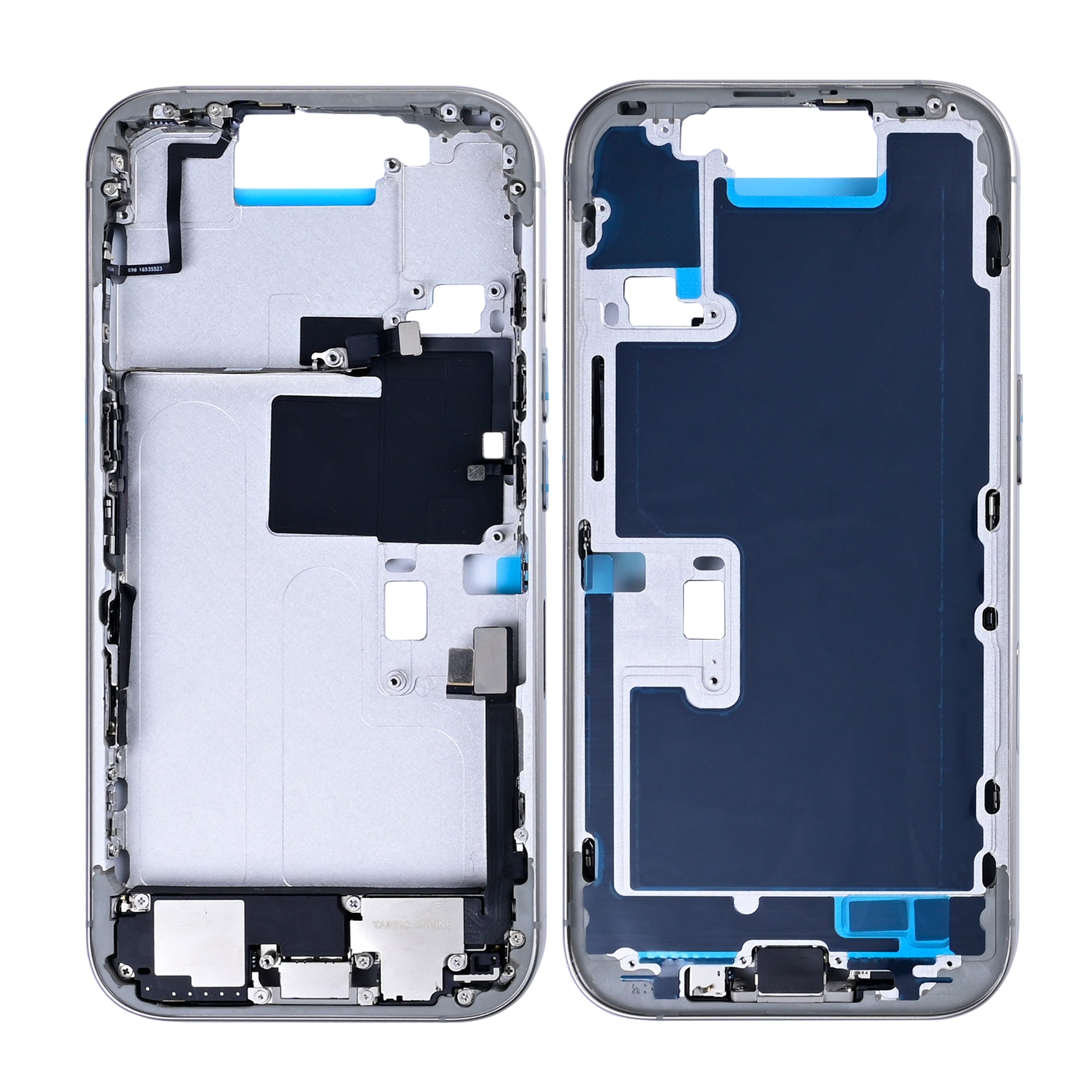 Für Apple iPhone 16 Pro Middle Rahmen Natural Titanium OEM – Bild 3