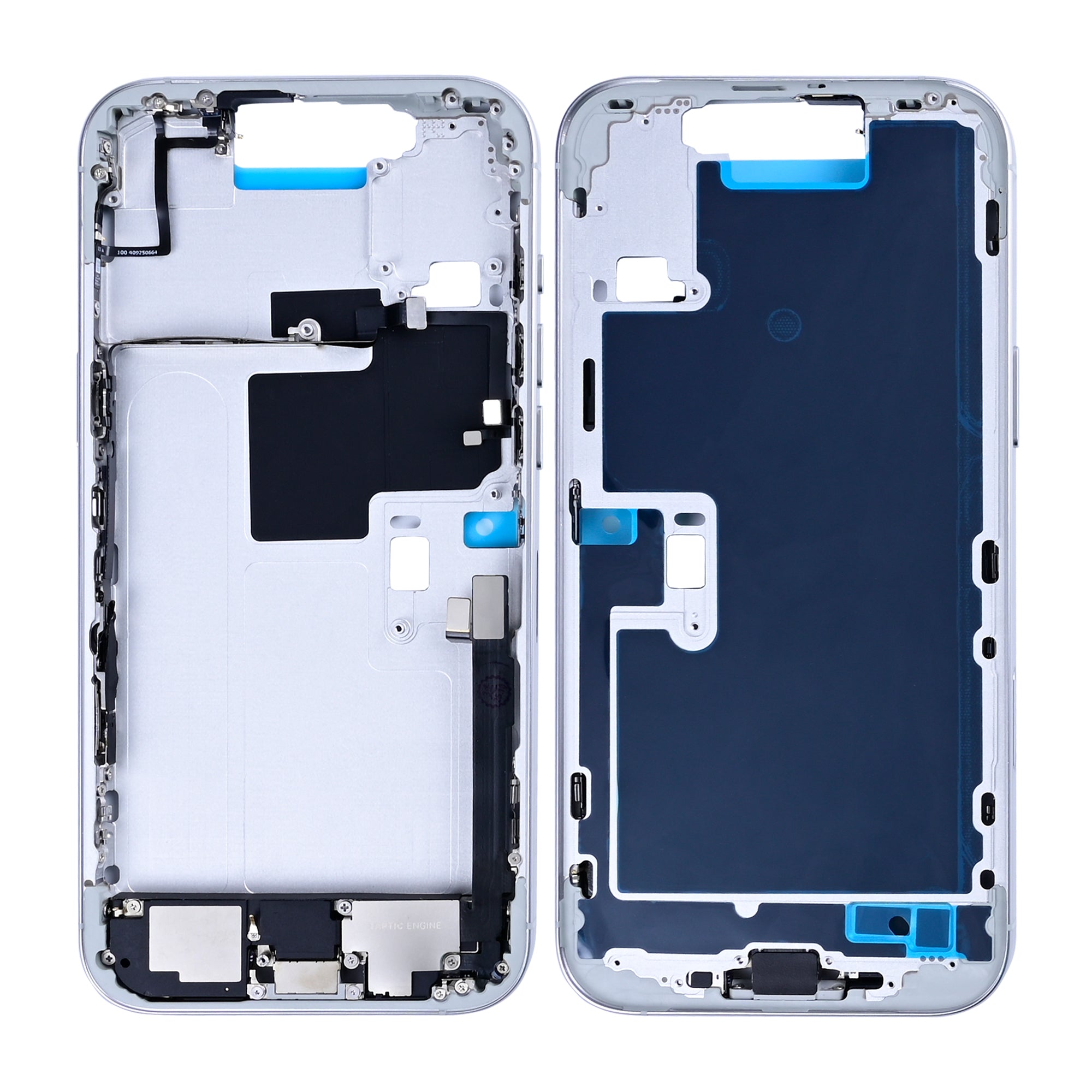 Für Apple iPhone 16 Pro Max Middle Rahmen White Titanium OEM – Bild 3