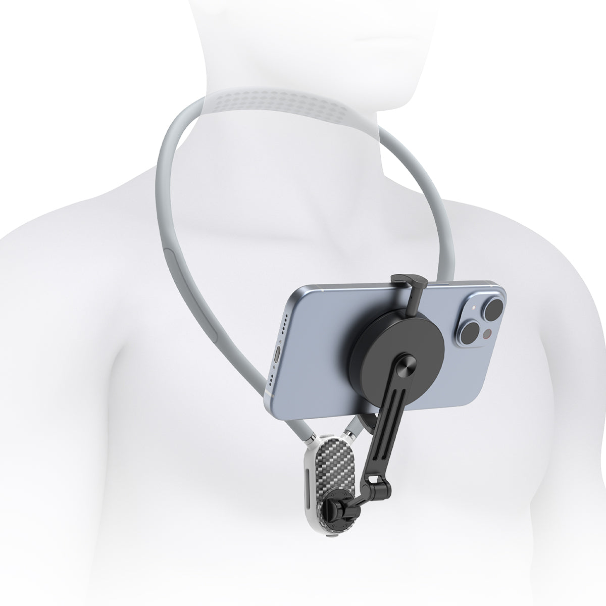 Rixus RXHM01 Neck Mount Magnetic Black – Bild 6