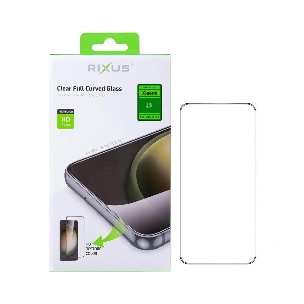 Rixus Clear HD Ultra Line Panzerglas für Xiaomi 15