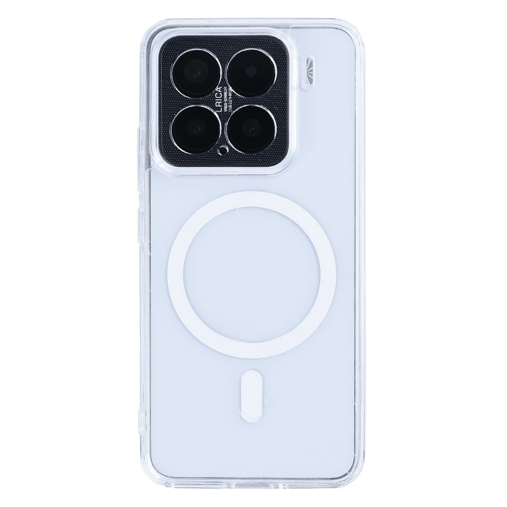 Rixus Anti-Burst Hülle mit MagSafe kompatibel für Xiaomi 15 Transparent