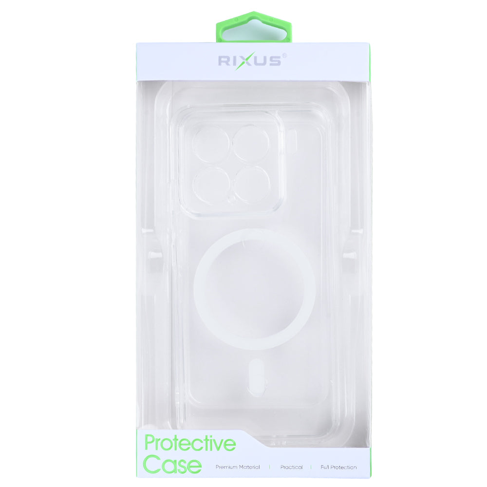 Rixus Anti-Burst Hülle mit MagSafe kompatibel für Xiaomi 15 Transparent – Bild 4