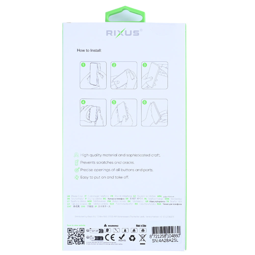 Rixus Anti-Burst Hülle mit MagSafe kompatibel für Xiaomi 15 Transparent – Bild 5