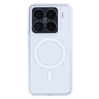 Rixus Anti-Burst Hülle mit MagSafe kompatibel für Xiaomi 15 Pro, 15S Pro Transparent