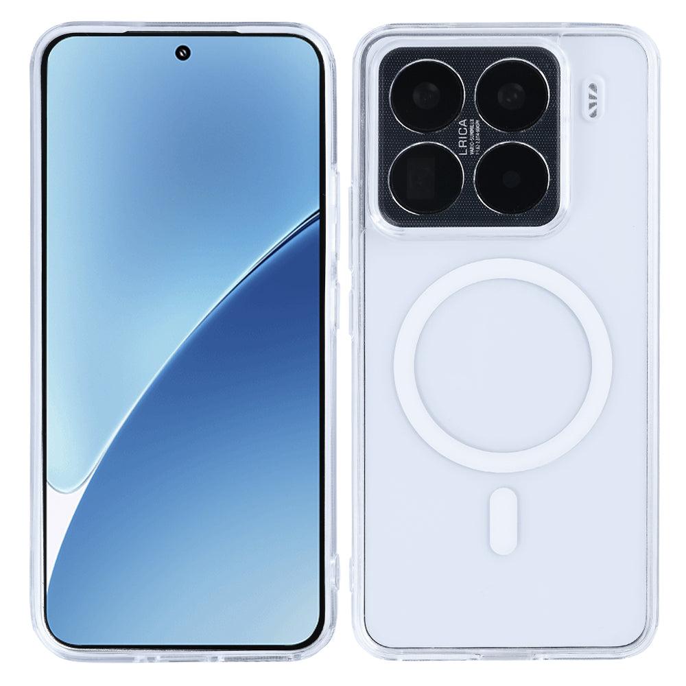 Rixus Anti-Burst Hülle mit MagSafe kompatibel für Xiaomi 15 Pro, 15S Pro Transparent – Bild 3