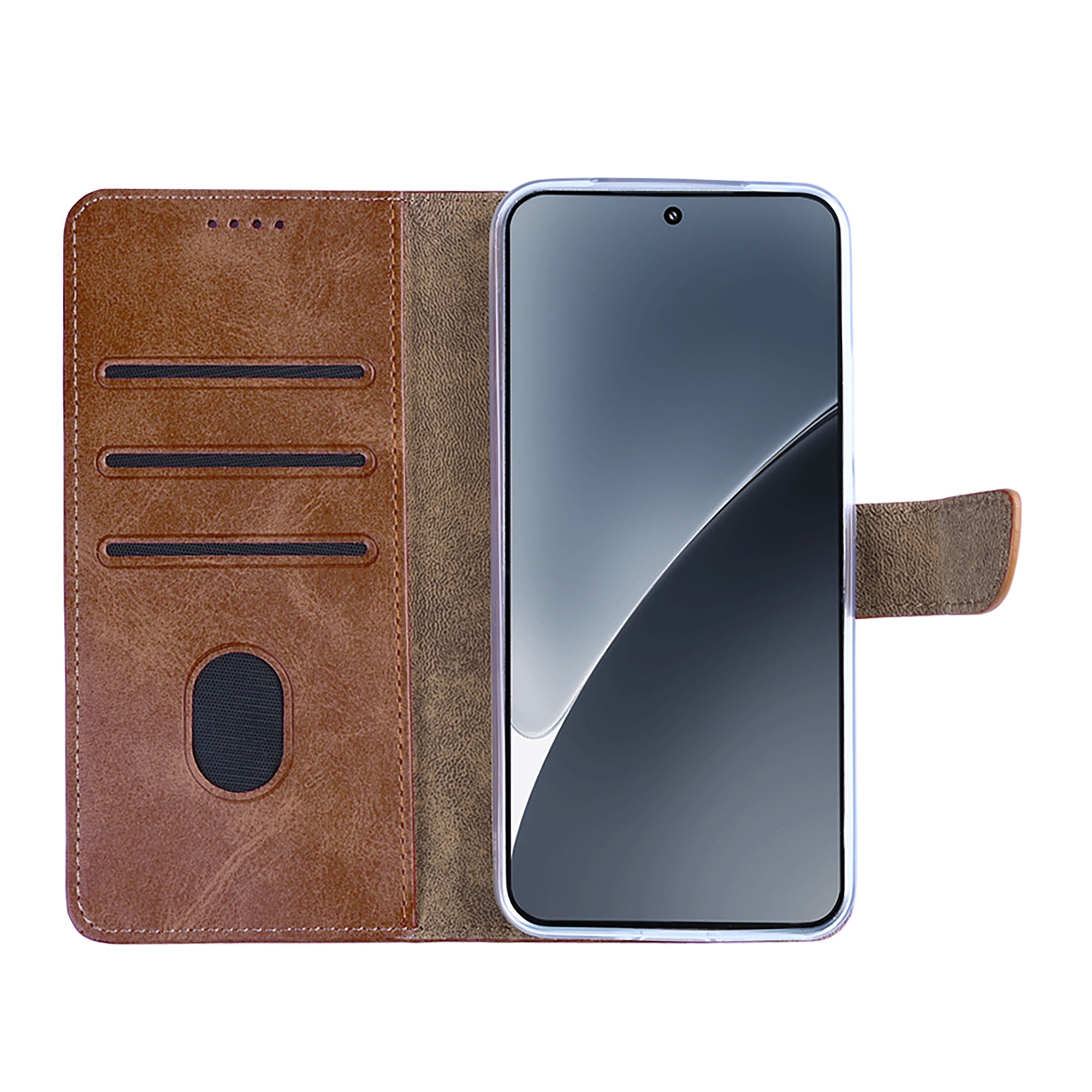 Rixus Buchhülle für Xiaomi 15 Brown – Bild 5
