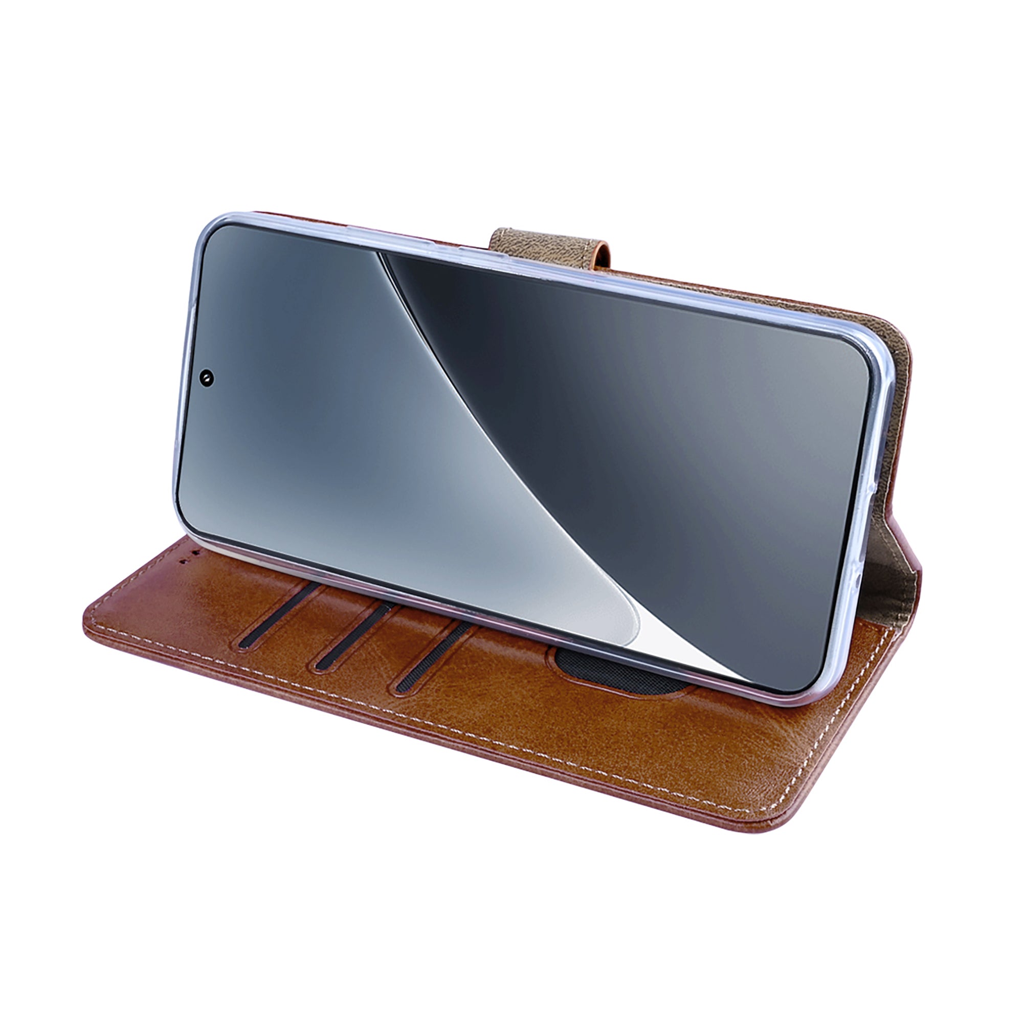 Rixus Buchhülle für Xiaomi 15 Pro Brown – Bild 6