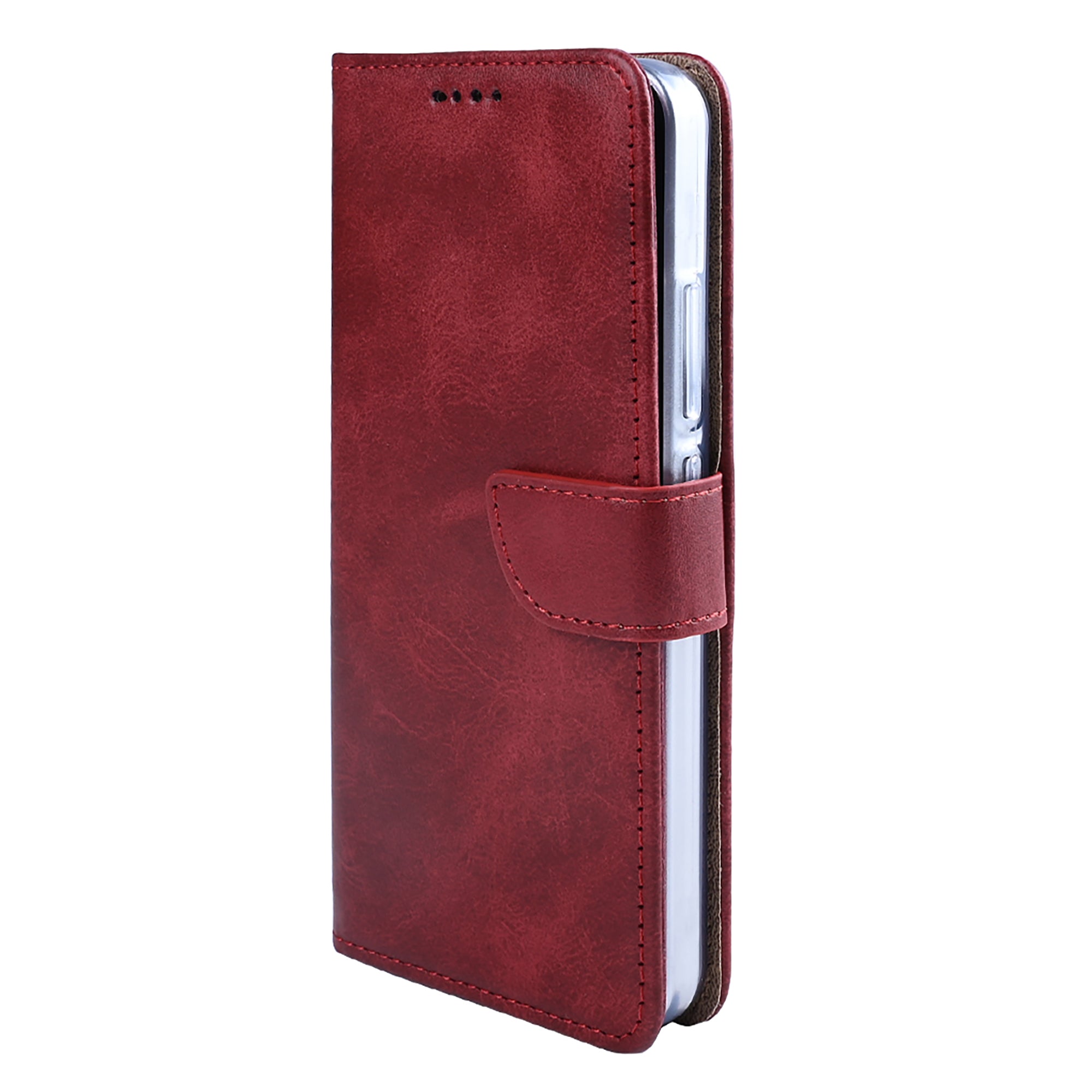 Rixus Buchhülle für Xiaomi 15 Pro Dark Red – Bild 4