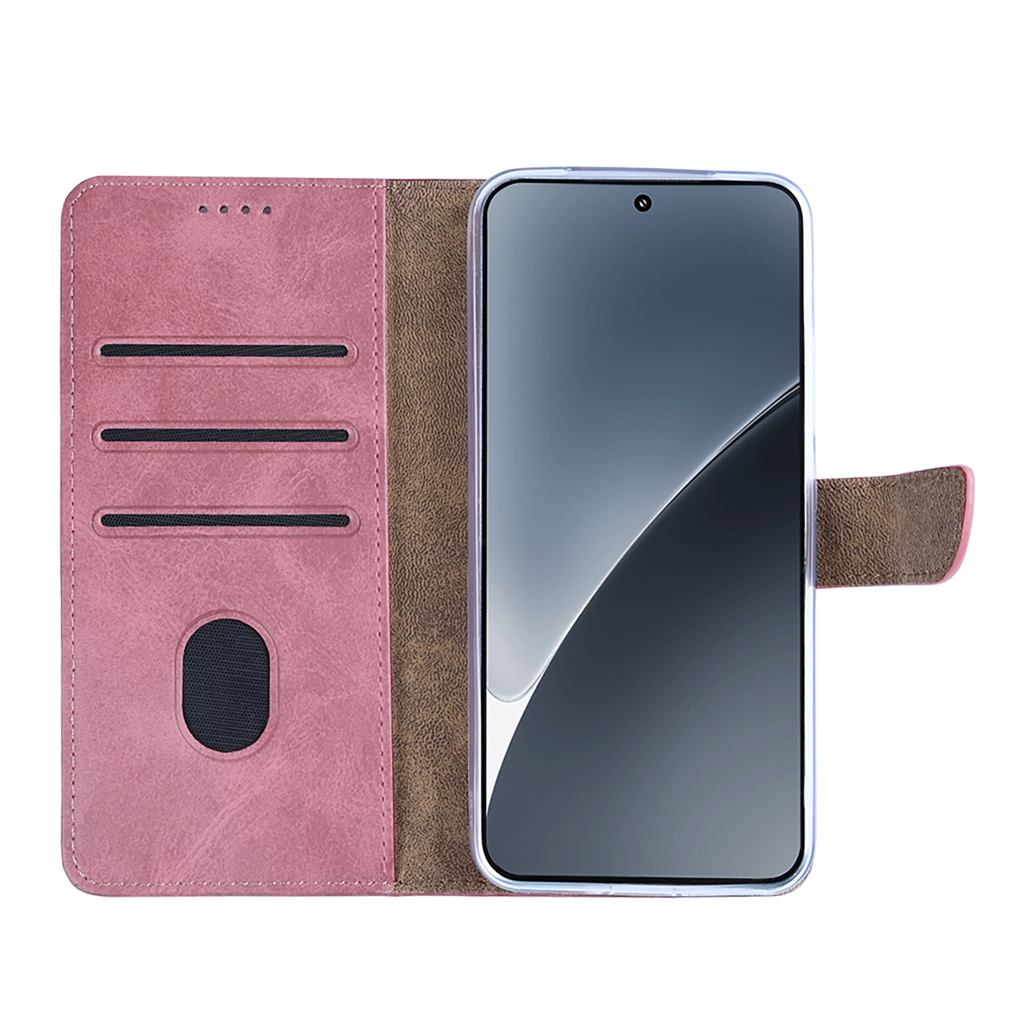 Rixus Buchhülle für Xiaomi 15 Pro Pink – Bild 5