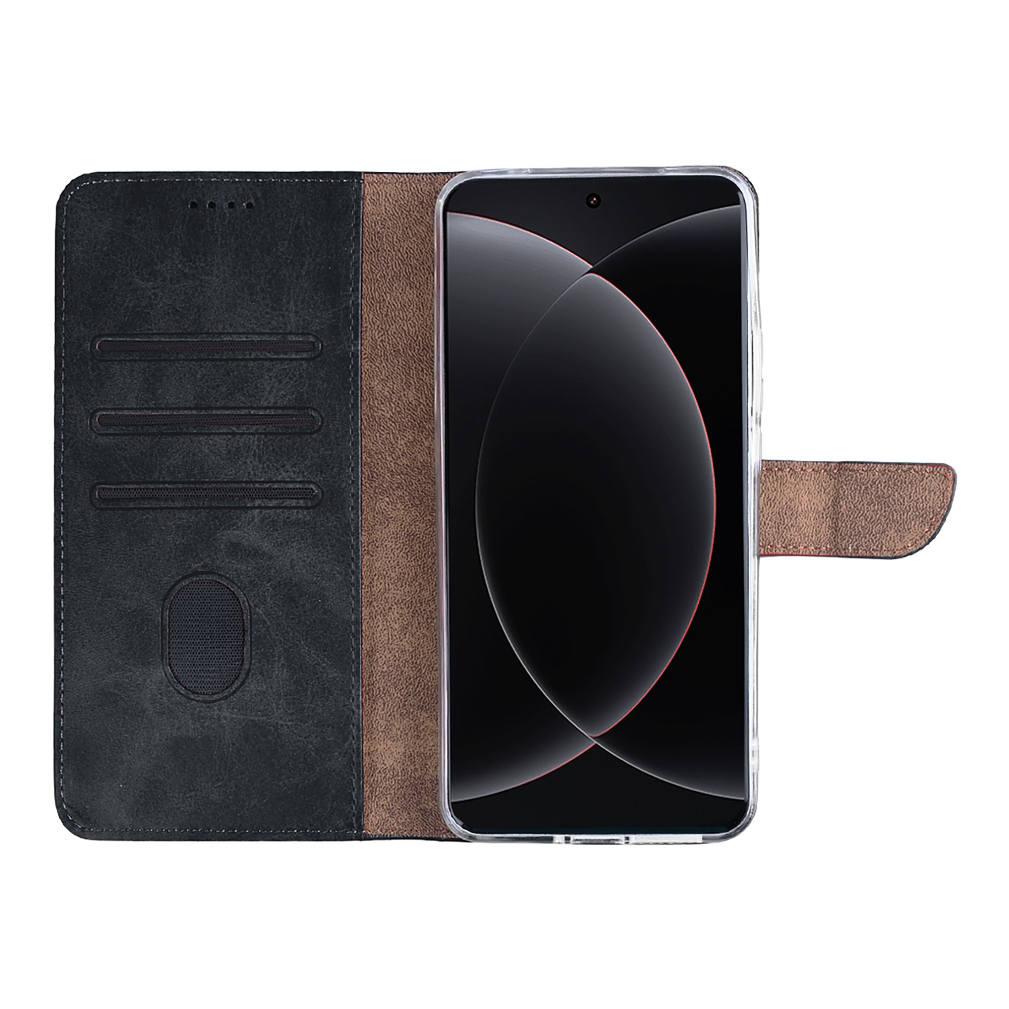 Rixus Buchhülle für Xiaomi 15 Ultra Black – Bild 5