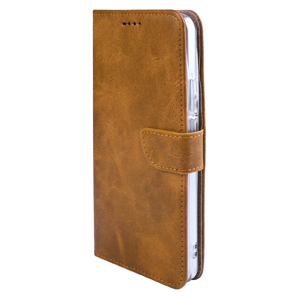 Rixus Buchhülle für Xiaomi 15 Ultra Light Brown – Bild 4