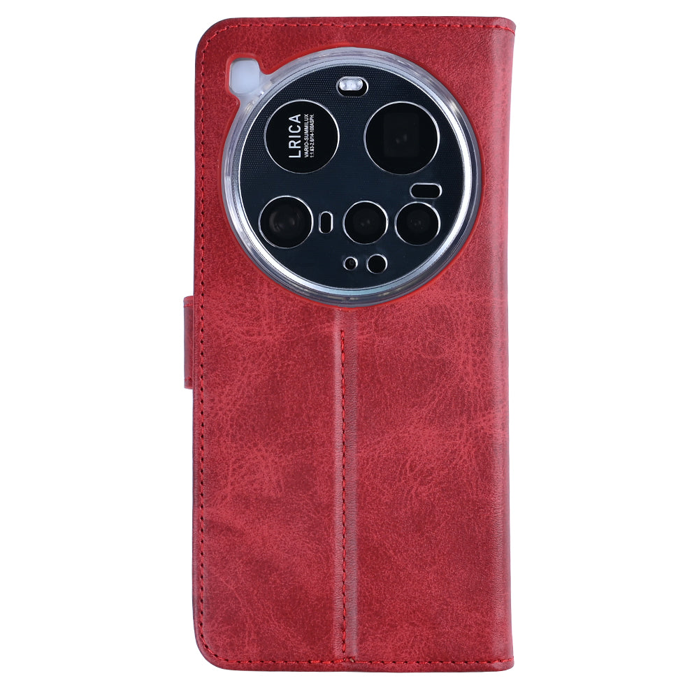 Rixus Buchhülle für Xiaomi 15 Ultra Dark Red – Bild 2