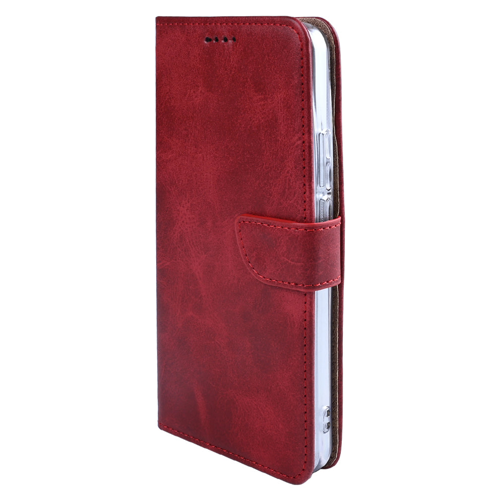 Rixus Buchhülle für Xiaomi 15 Ultra Dark Red – Bild 4