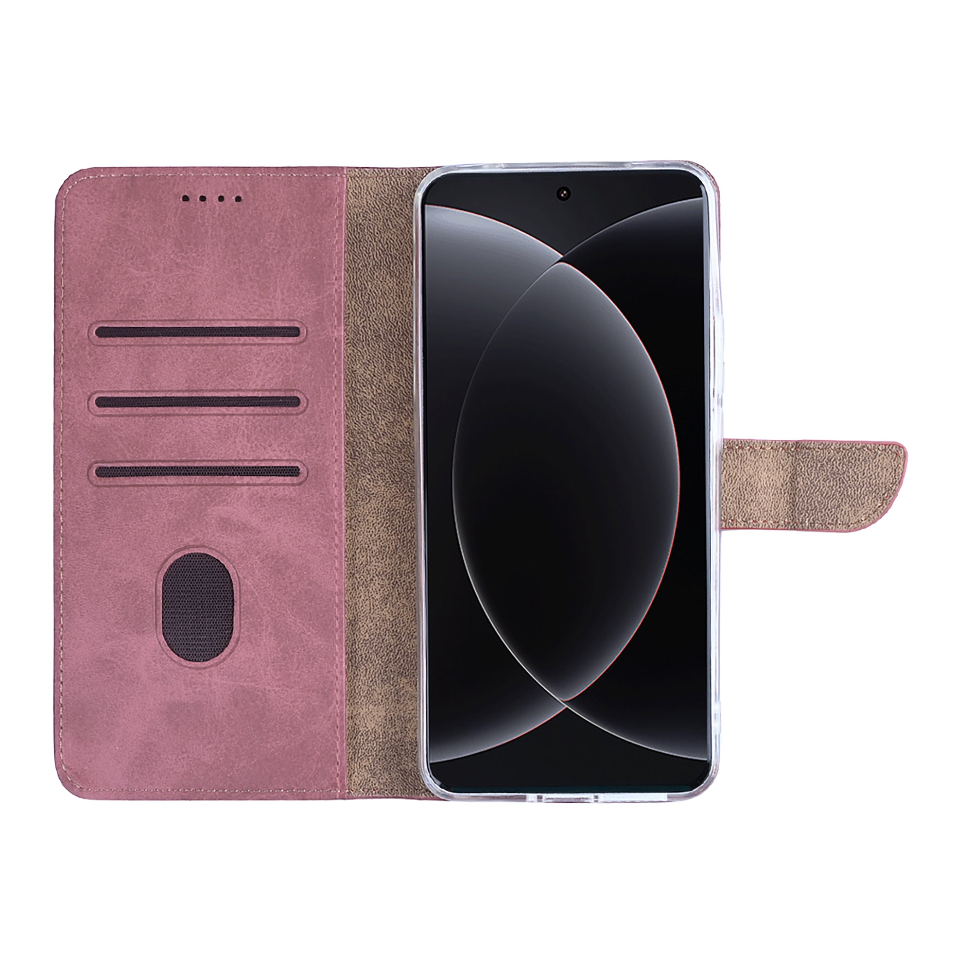 Rixus Buchhülle für Xiaomi 15 Ultra Pink – Bild 5