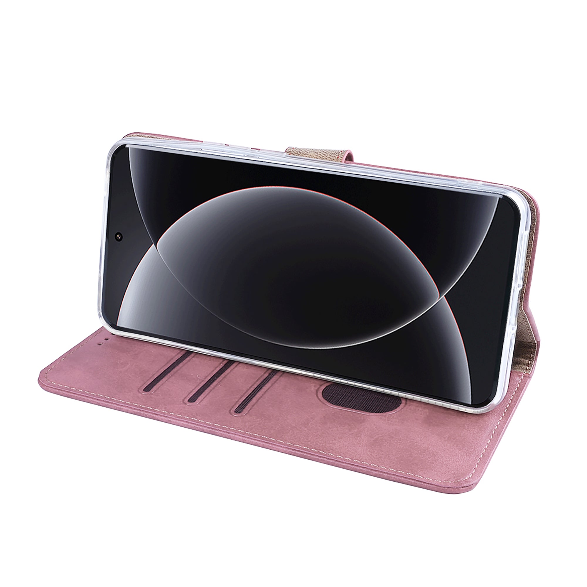 Rixus Buchhülle für Xiaomi 15 Ultra Pink – Bild 6