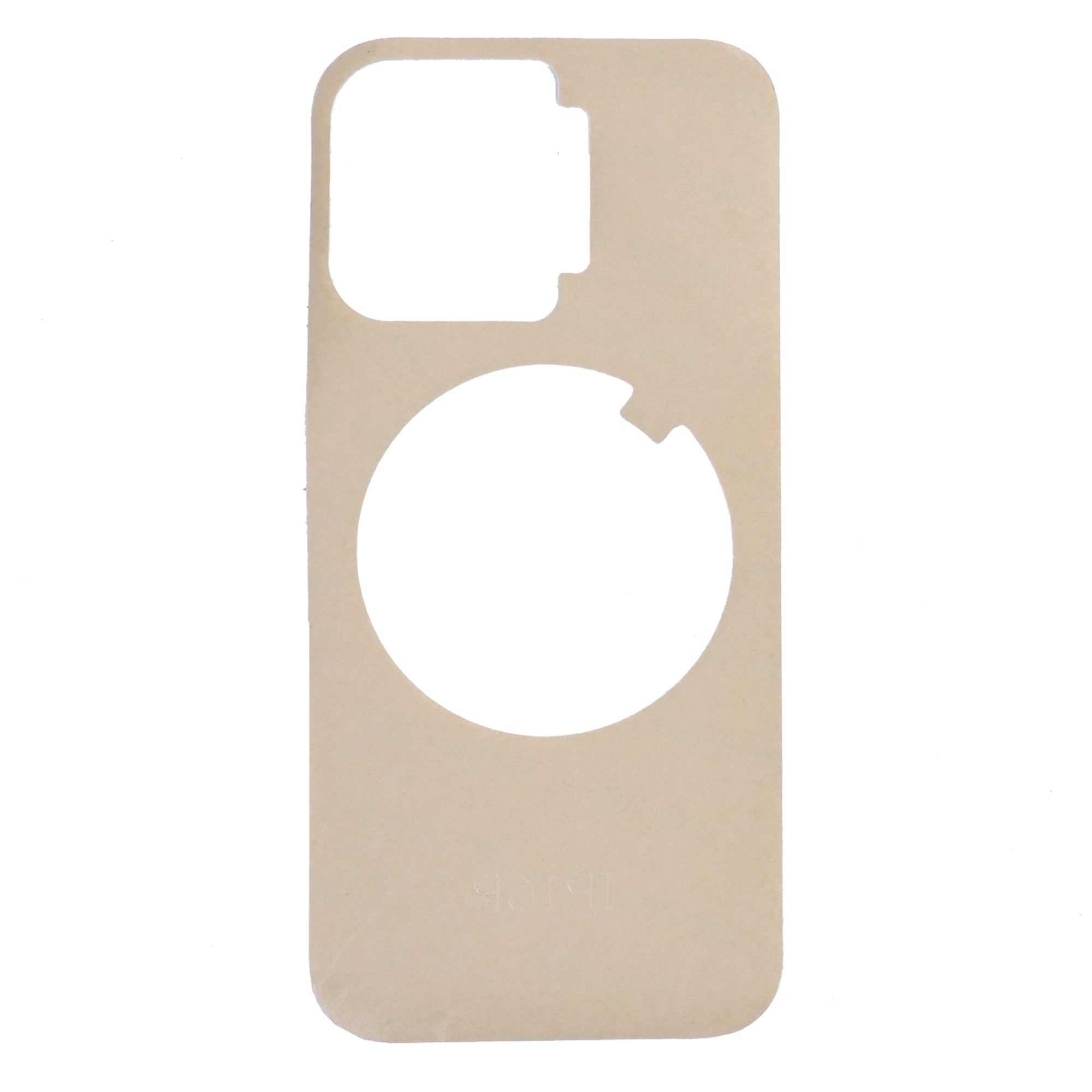 Für Apple iPhone 16 Pro Akkudeckel Klebefolie kompatibel (10er-Pack)