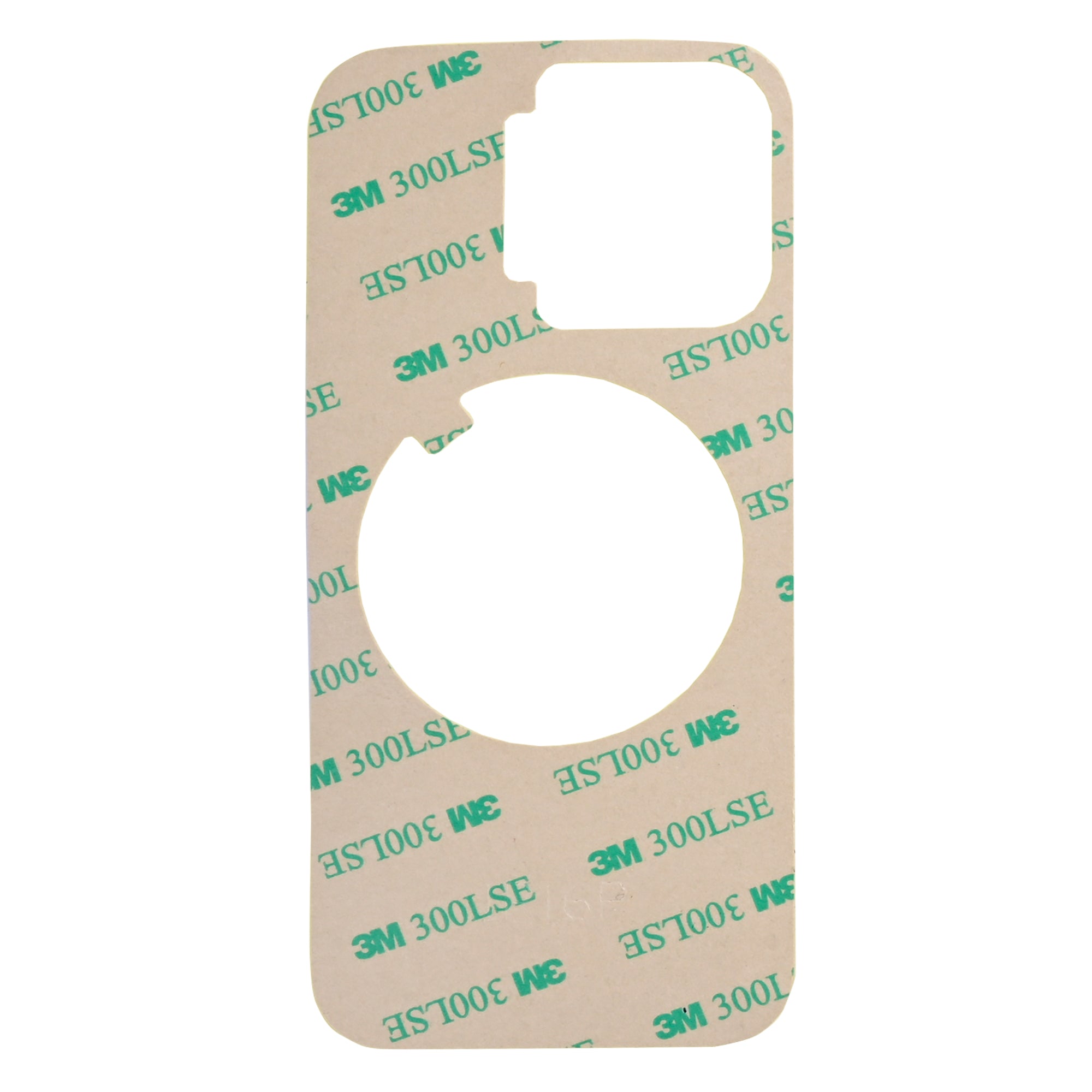 Für Apple iPhone 16 Pro Akkudeckel Klebefolie kompatibel (10er-Pack) – Bild 2