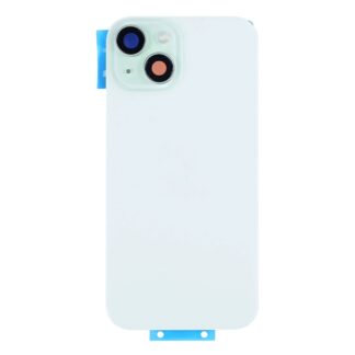 Für Apple iPhone 15 Rückglas mit NFC, Enlarged Kamera Rahmen Green kompatibel