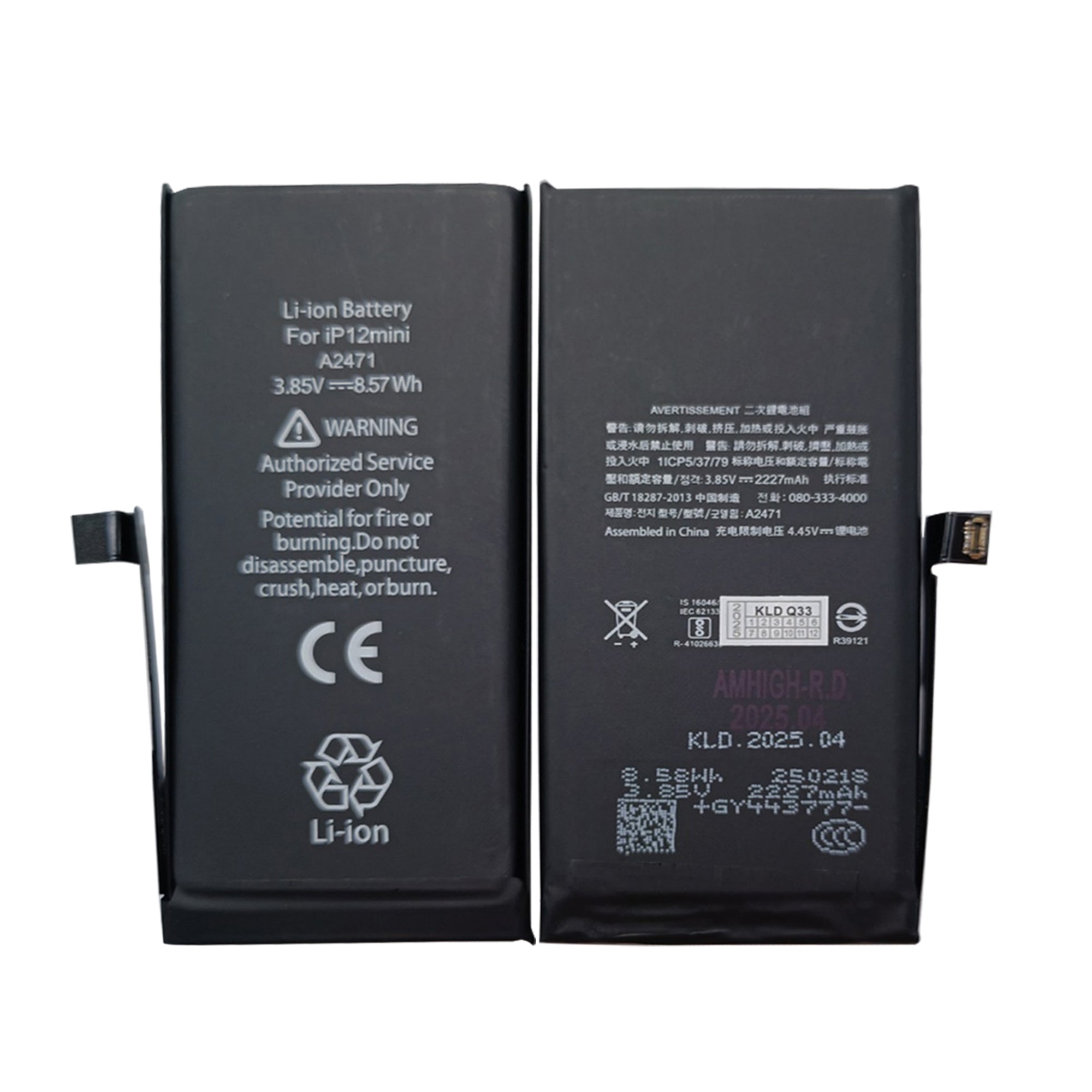 Für Apple iPhone 12 Mini Run Diagnostics Akku OEM – Bild 3