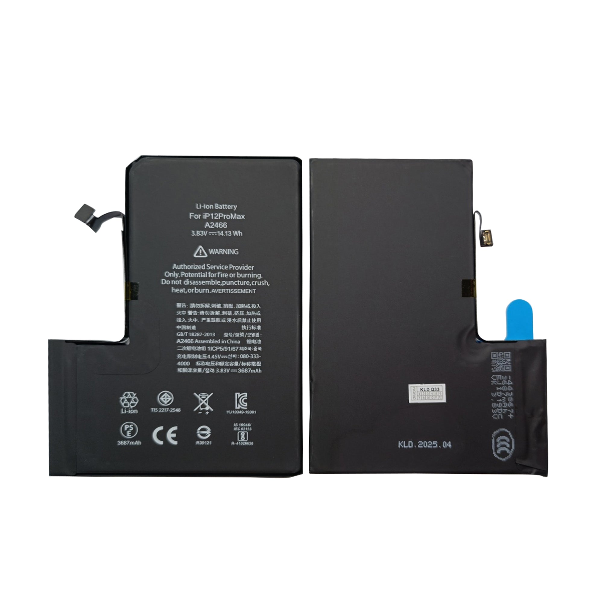 Für Apple iPhone 12 Pro Max Run Diagnostics Akku OEM – Bild 3