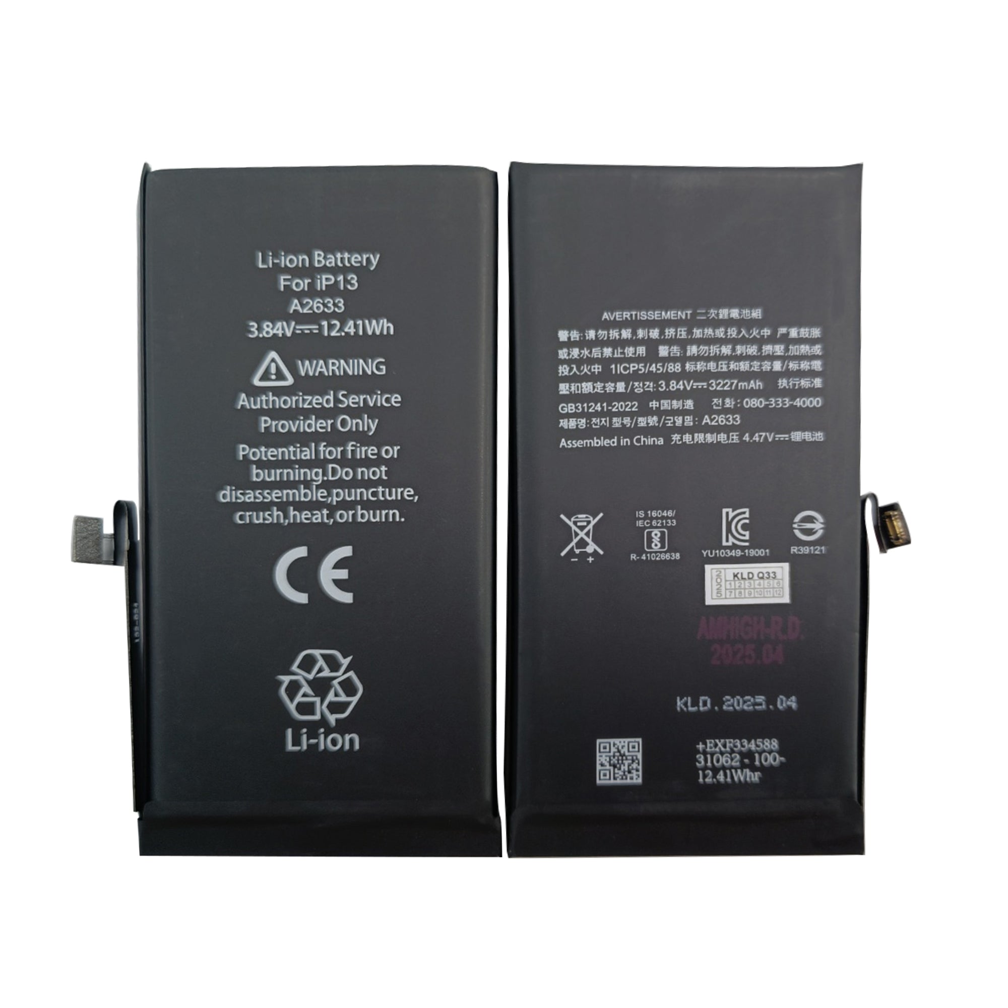 Für Apple iPhone 13 Akku Run Diagnostics Akku OEM – Bild 3