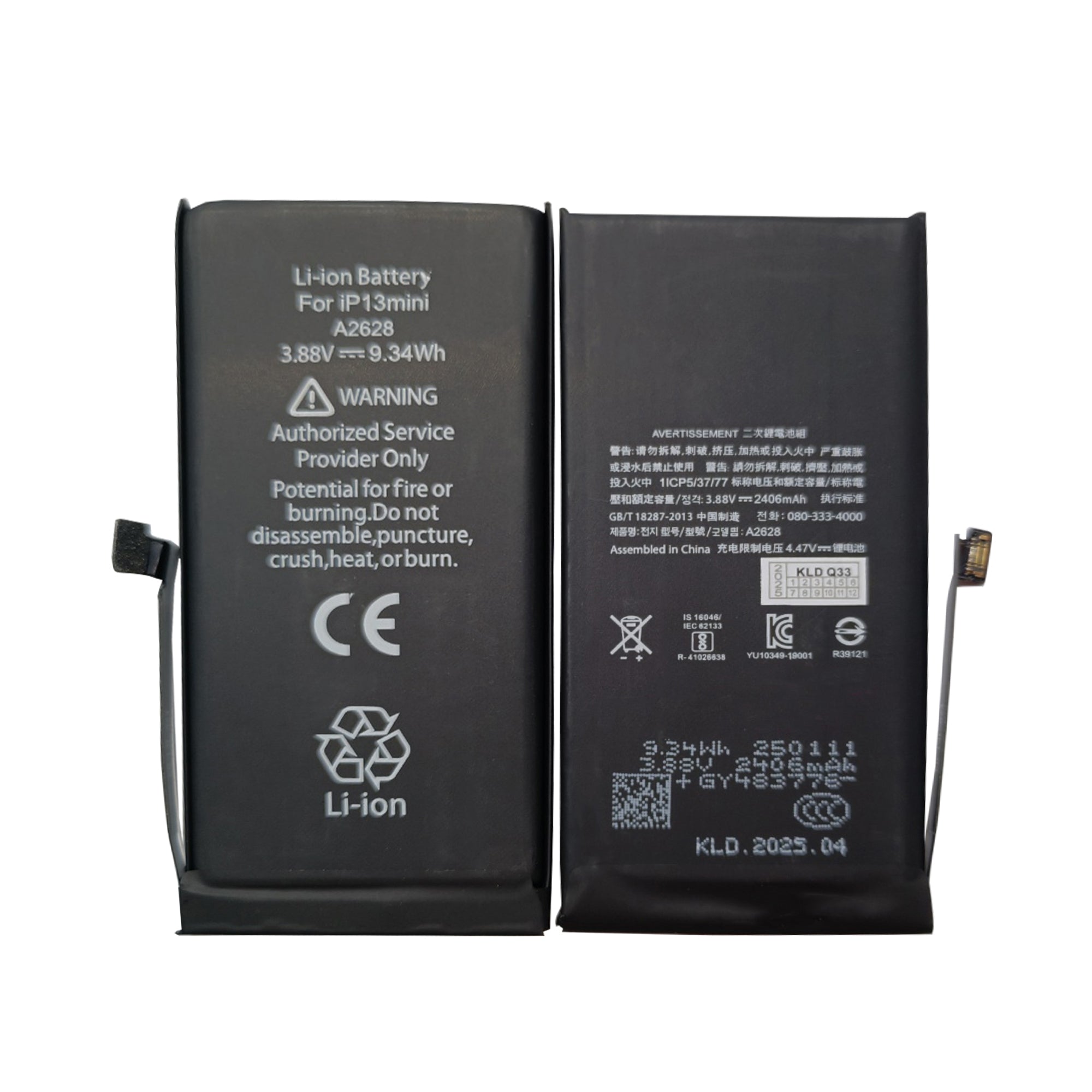 Für Apple iPhone 13 Mini Run Diagnostics Akku OEM – Bild 3