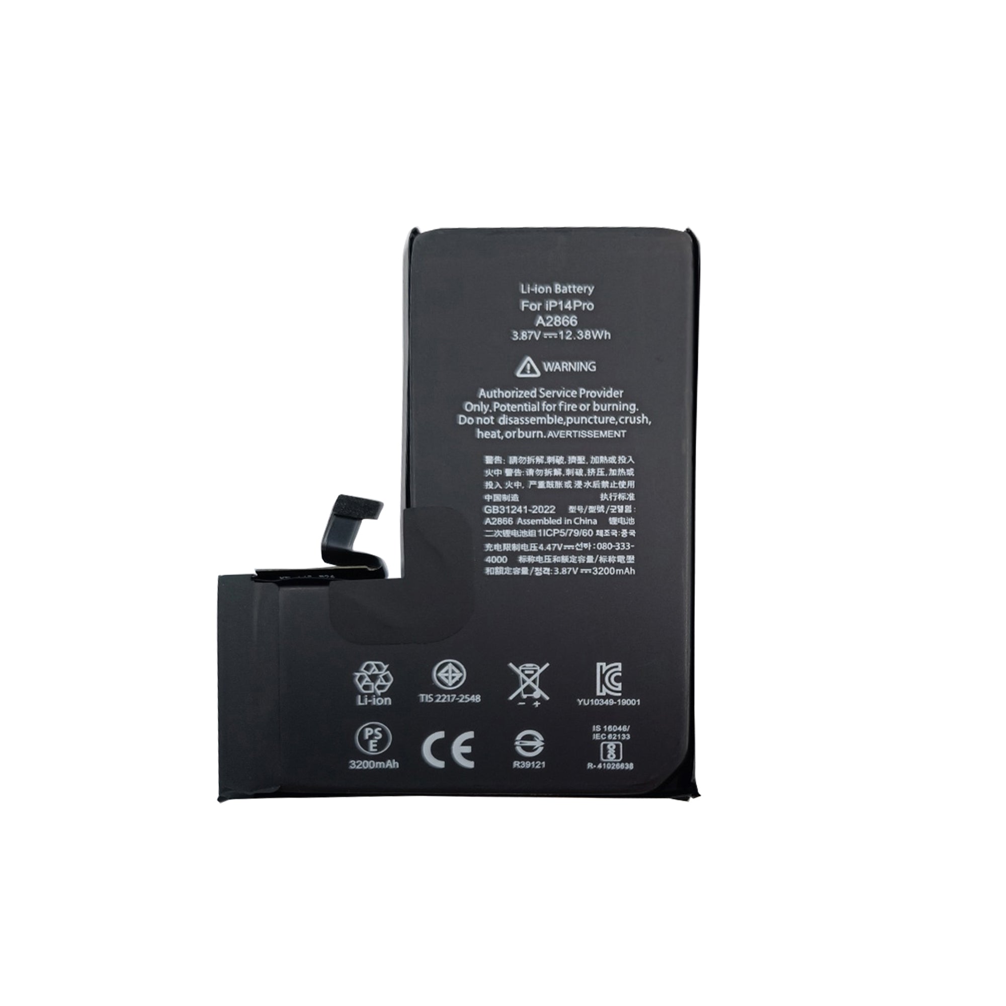 Für Apple iPhone 14 Pro Run Diagnostics Akku OEM