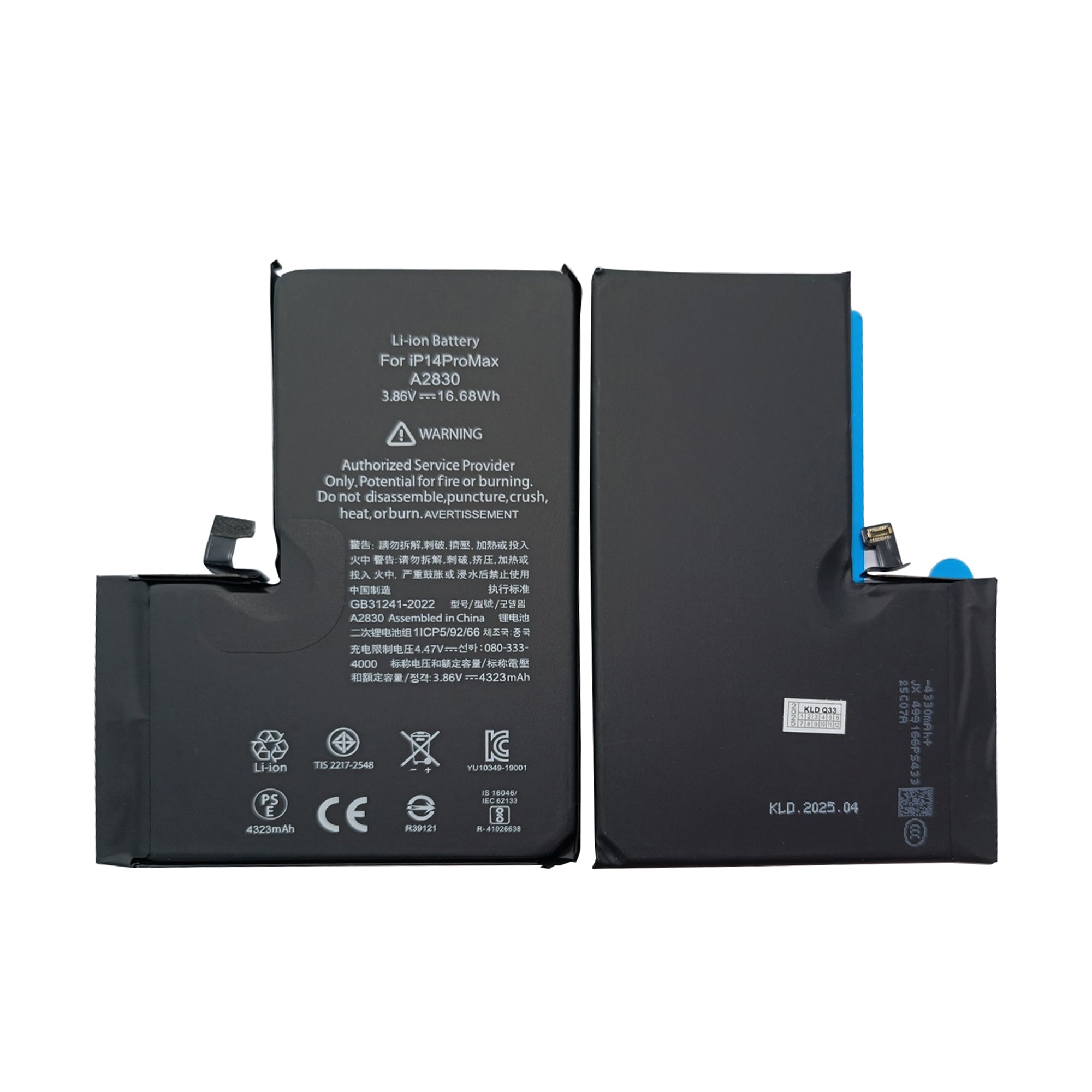 Für Apple iPhone 14 Pro Max Run Diagnostics Akku OEM – Bild 3