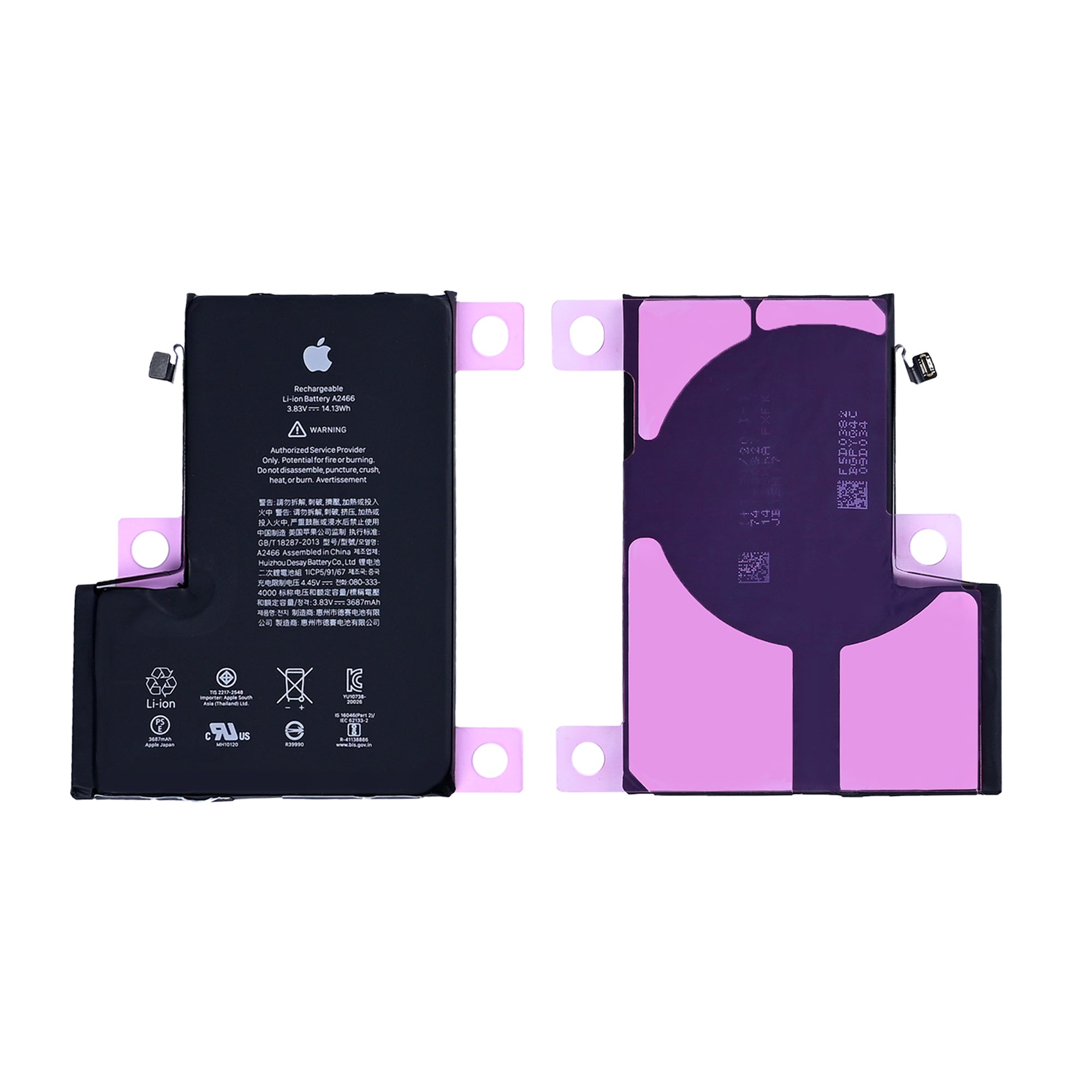 Für Apple iPhone 12 Pro Max Akku 661-18428 Original – Bild 3