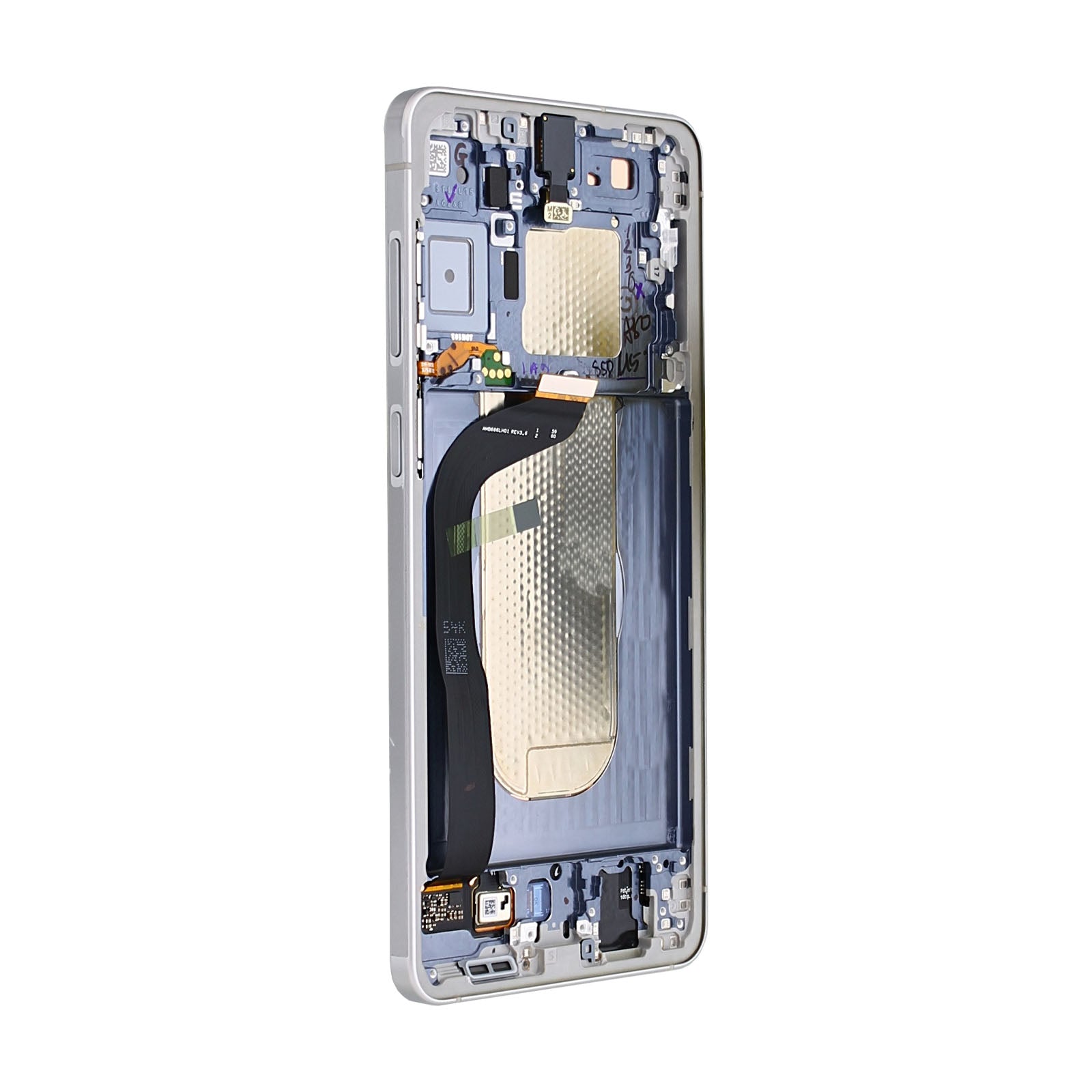 Samsung Galaxy S25 Edge S937B Display und Touchscreen-Digitizer mit Rahmen Titanium Silver Service Pack – Bild 4